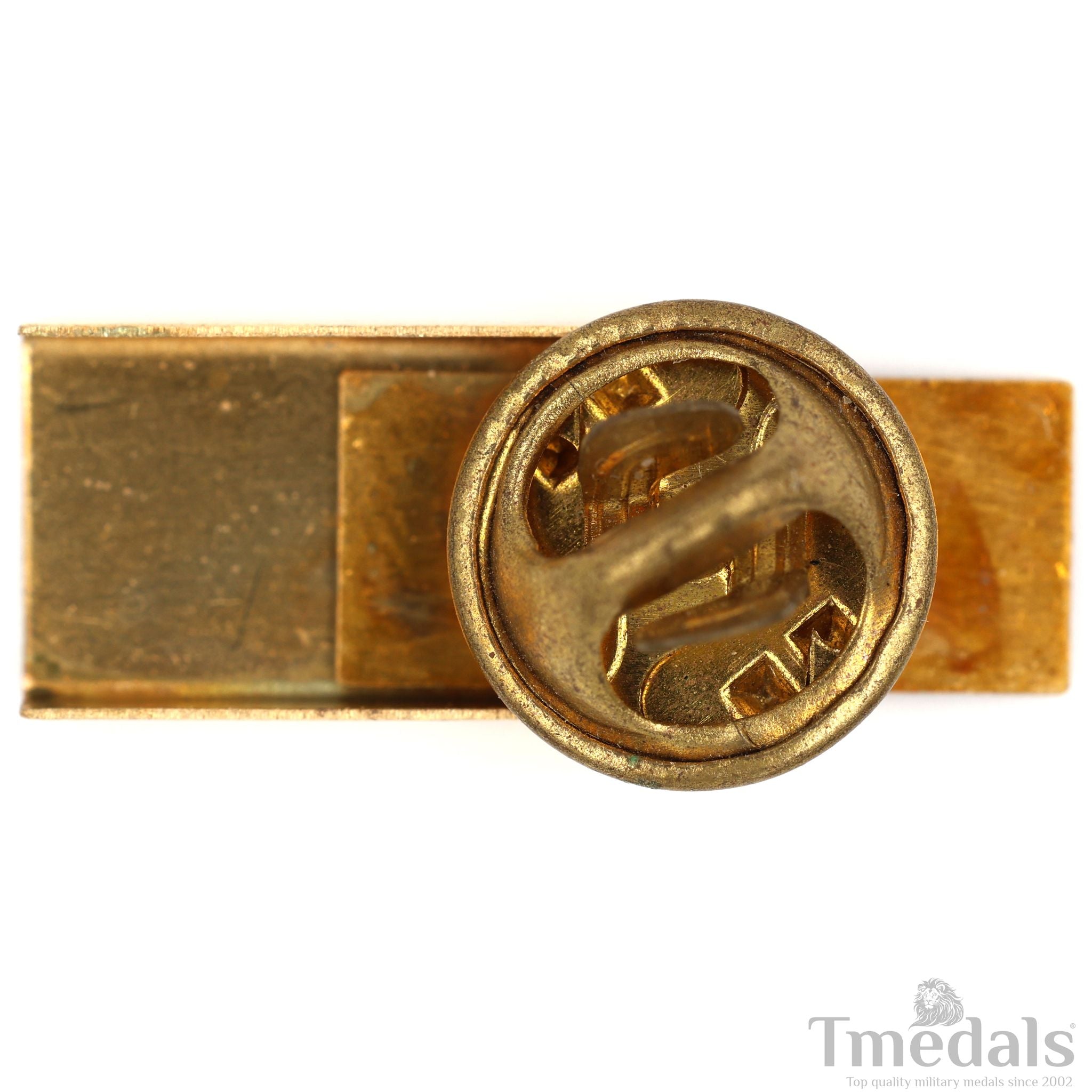 1x Mini Medal Mounting Bar 17.5 mm (0.69 in) Solid Brass Brooch Pin for U.S. UK detail view 2