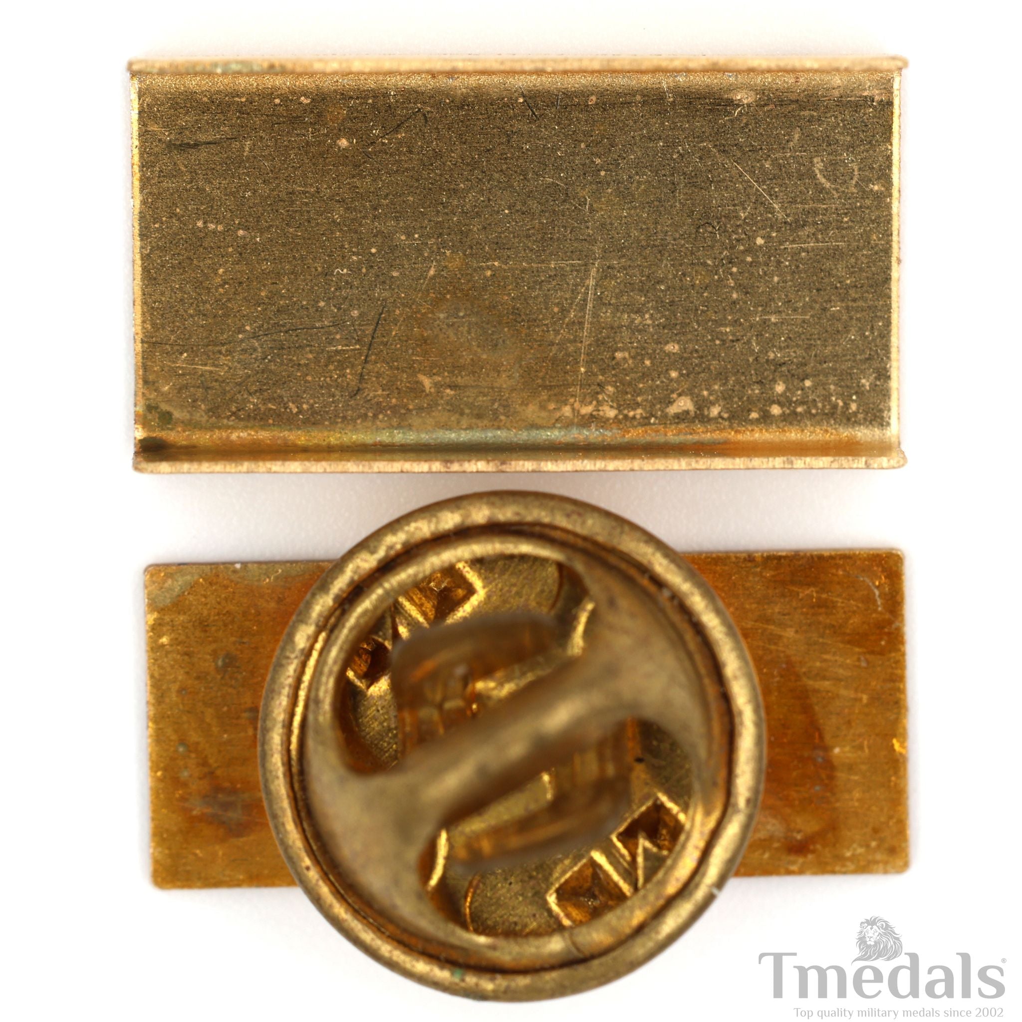 1x Mini Medal Mounting Bar 17.5 mm (0.69 in) Solid Brass Brooch Pin for U.S. UK detail view 3