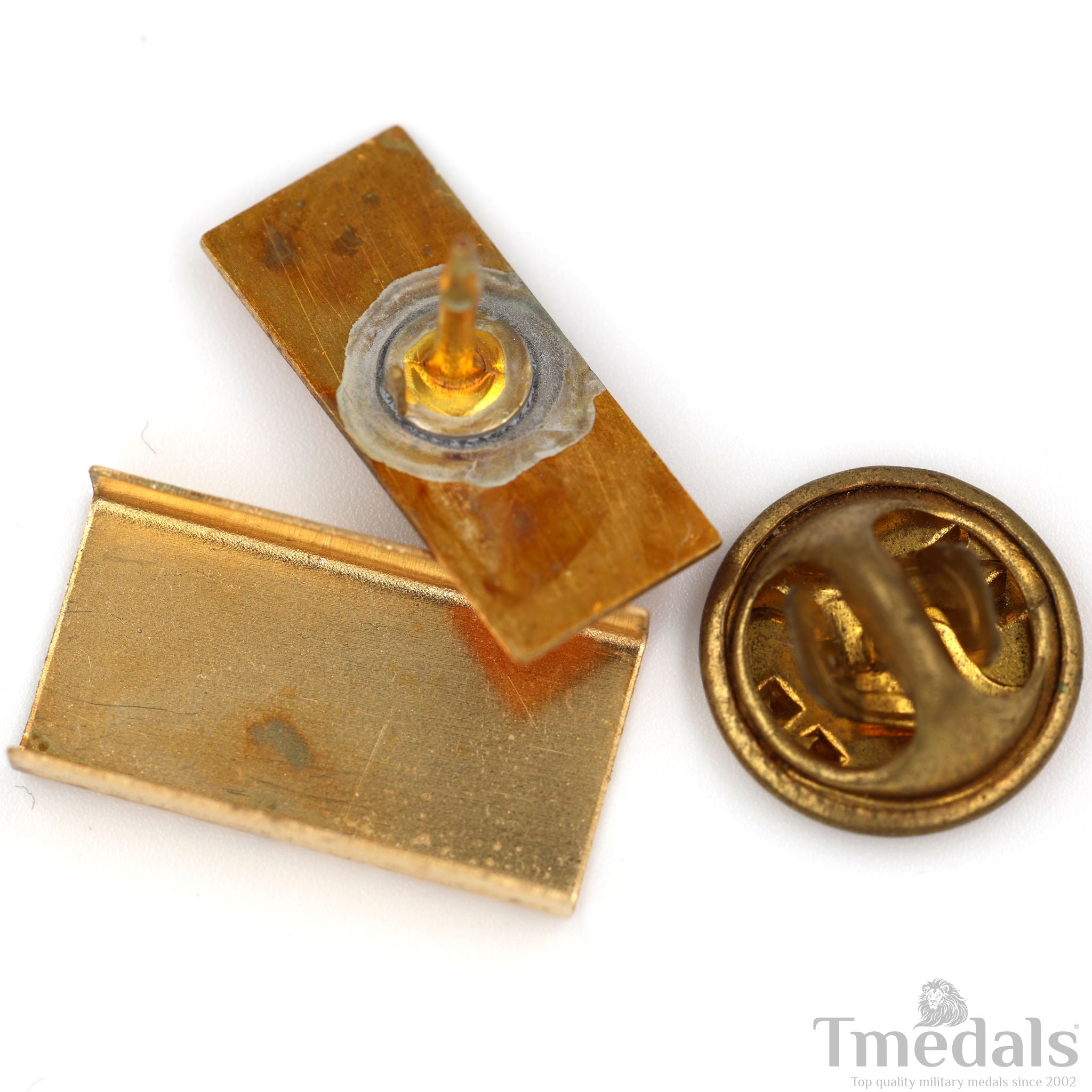 1x Mini Medal Mounting Bar 17.5 mm (0.69 in) Solid Brass Brooch Pin for U.S. UK detail view 5