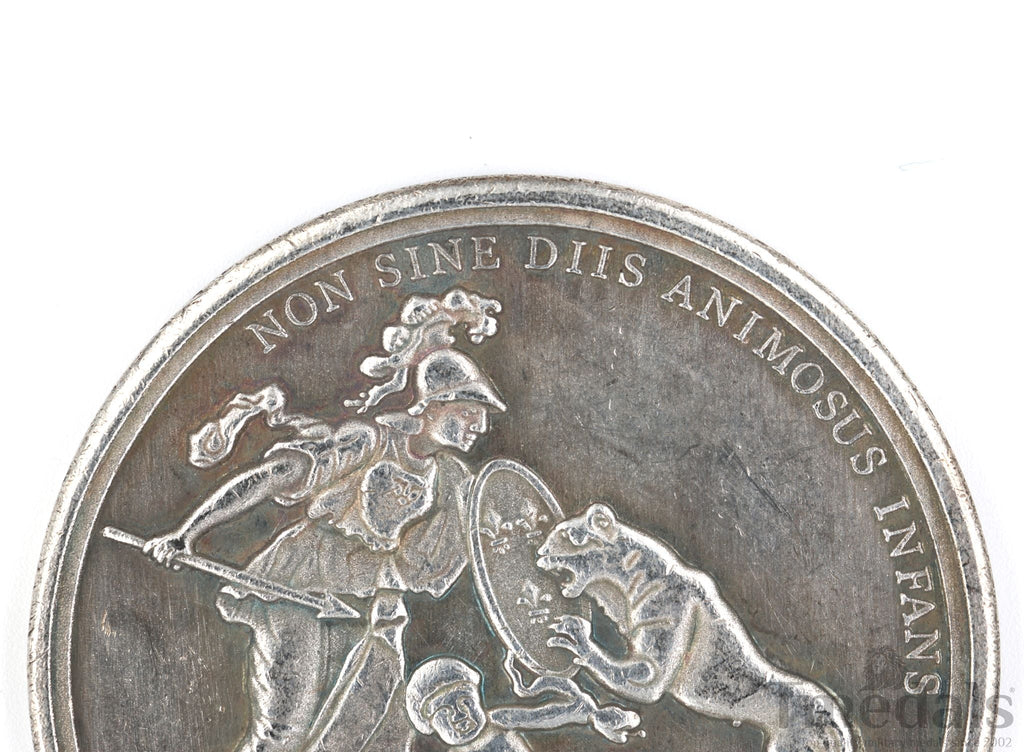 Libertas Americana Medal 1776 – 1781 Nickel Silver Revolutionary Era detail view 9