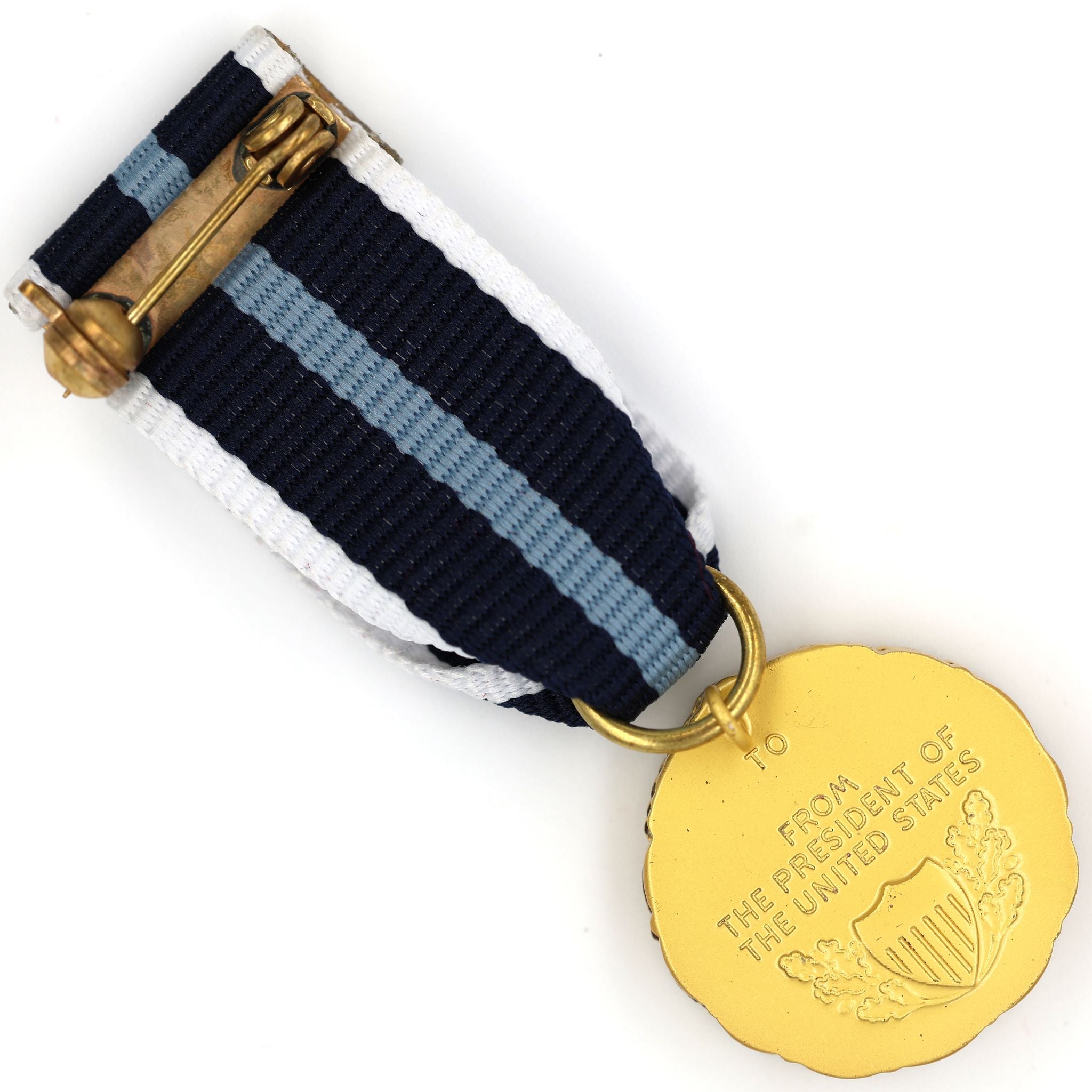 Miniature U.S. Presidential Citizens Medal second-highest civilian award detail view 5