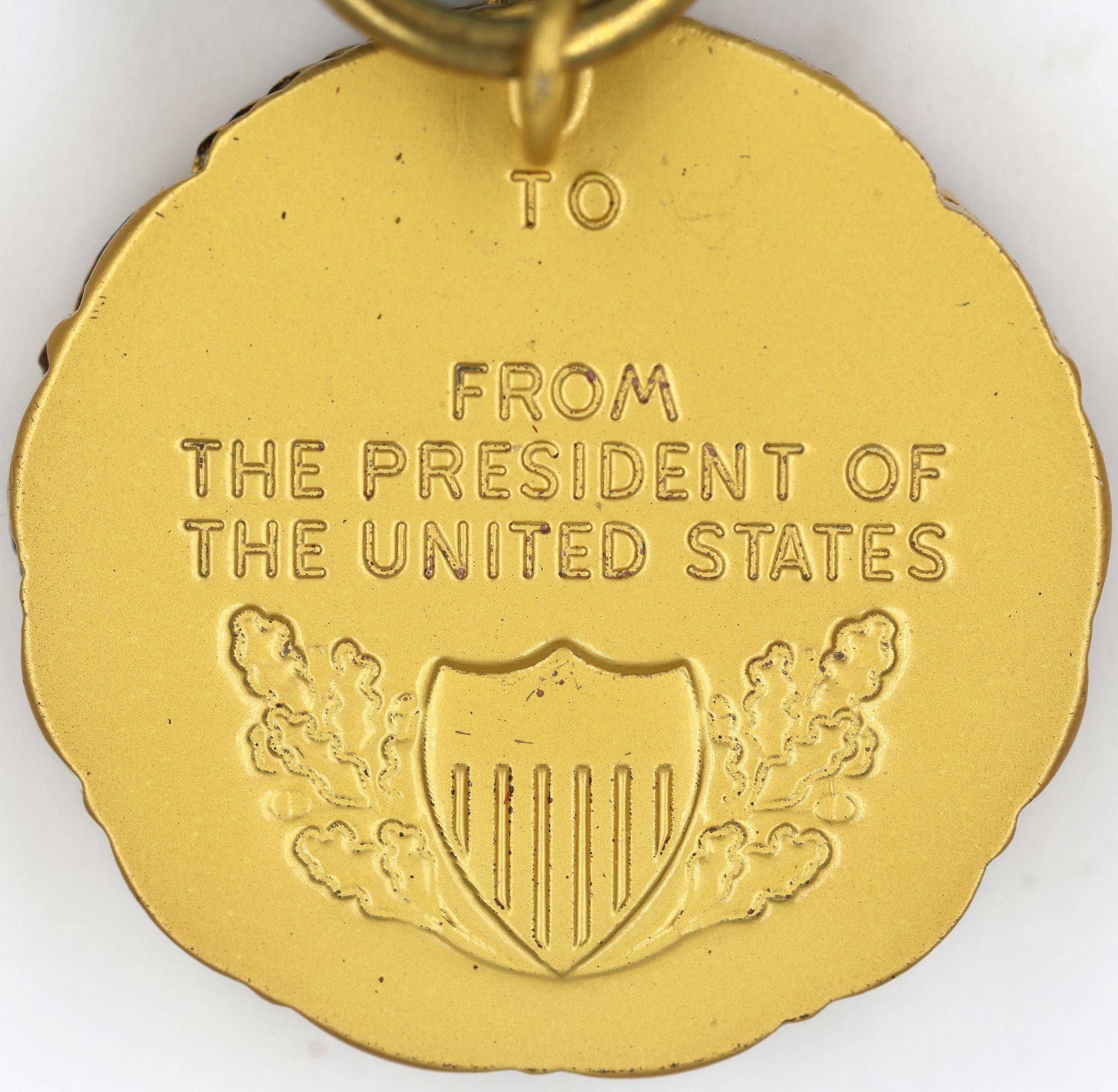 Miniature U.S. Presidential Citizens Medal second-highest civilian award detail view 10