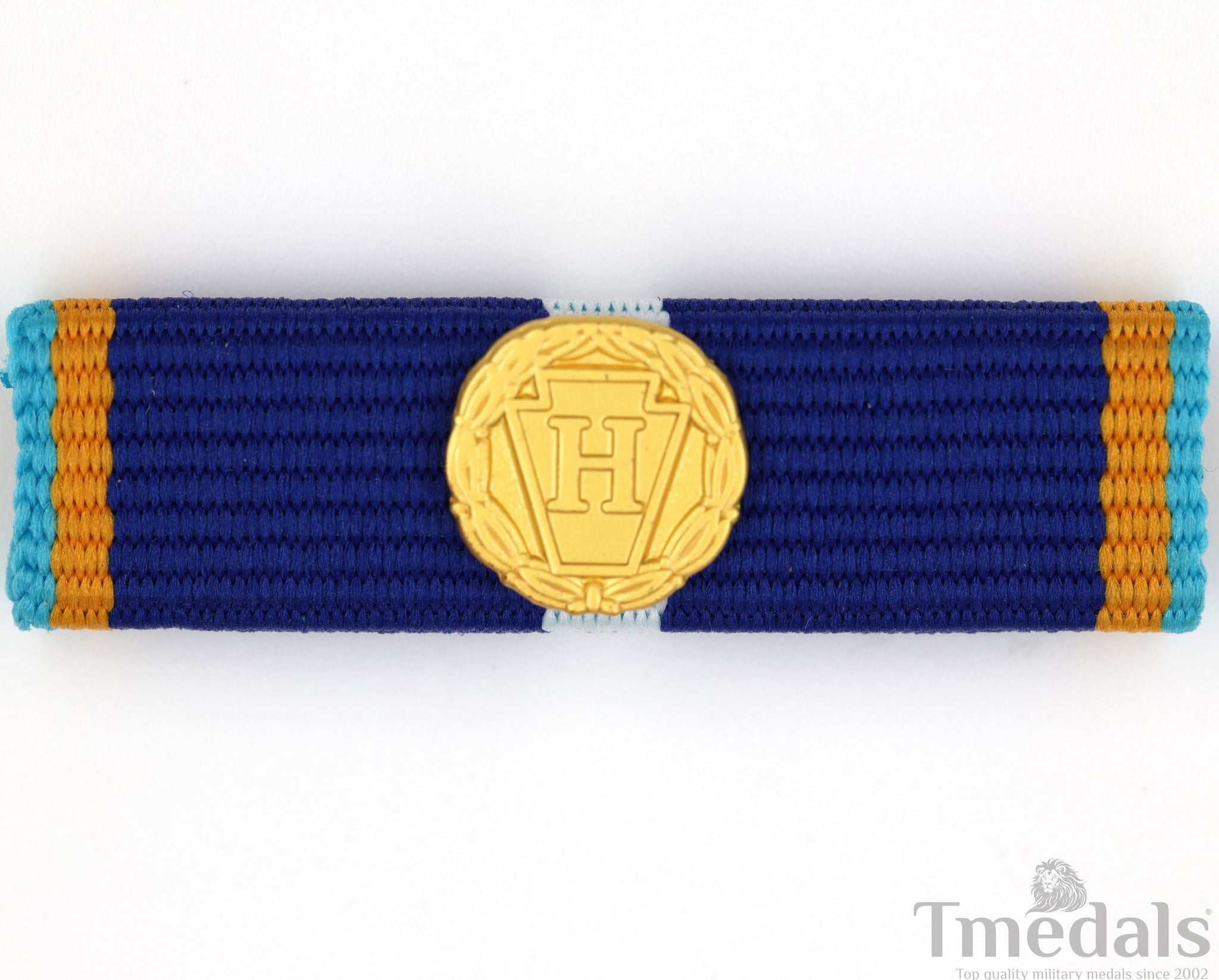 9/11 Heroes Medal of Valor Ribbon Bar – Doj Honor Award with Keystone "H" reproduction