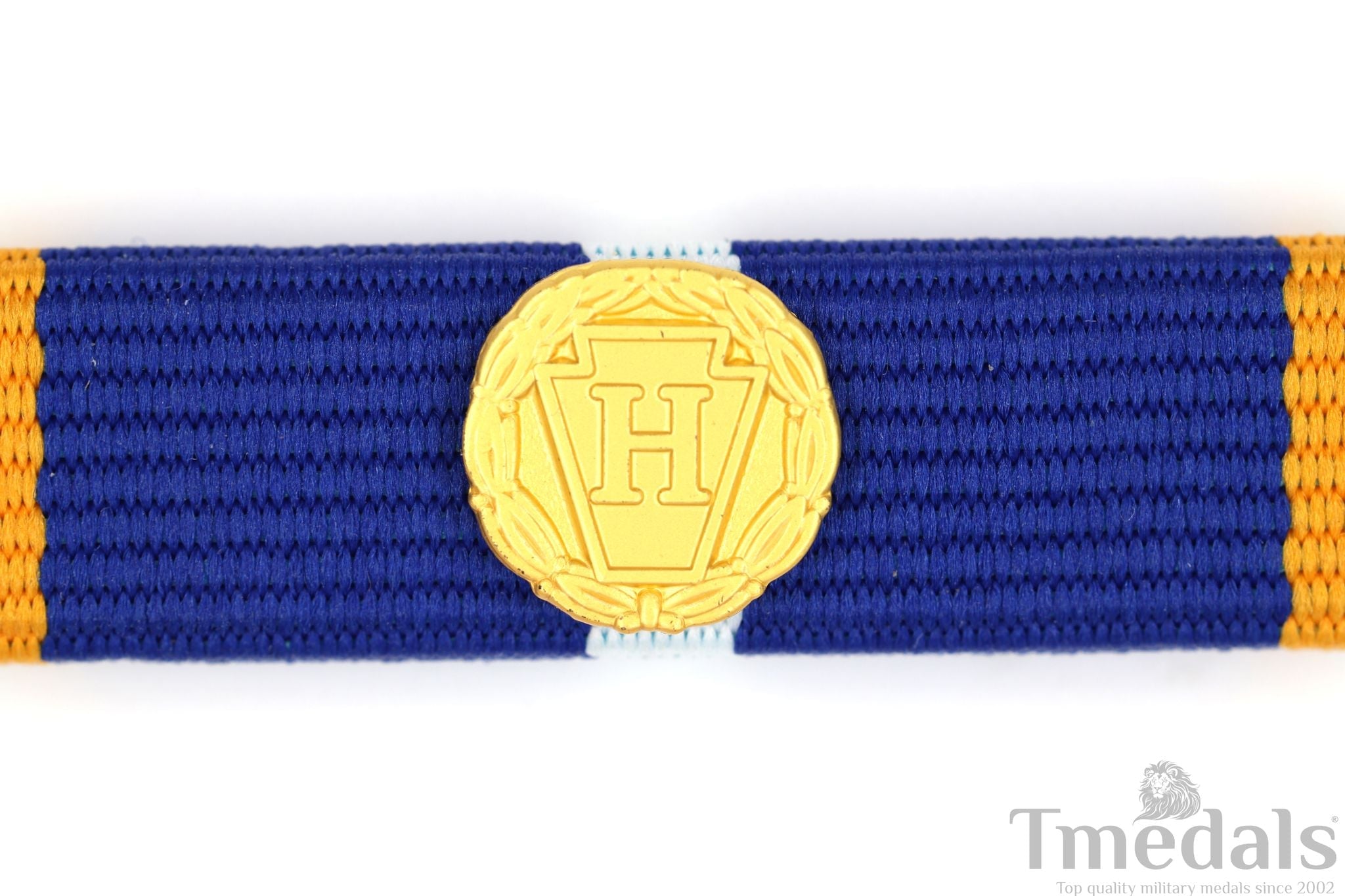 9/11 Heroes Medal of Valor Ribbon Bar – Doj Honor Award with Keystone "H" detail view 3