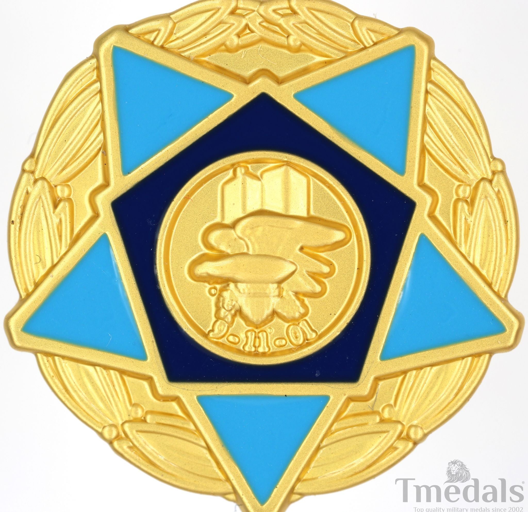 9/11 Heroes Medal of Valor Lapel Pin U.S. – Doj Civilian Badge detail view 3