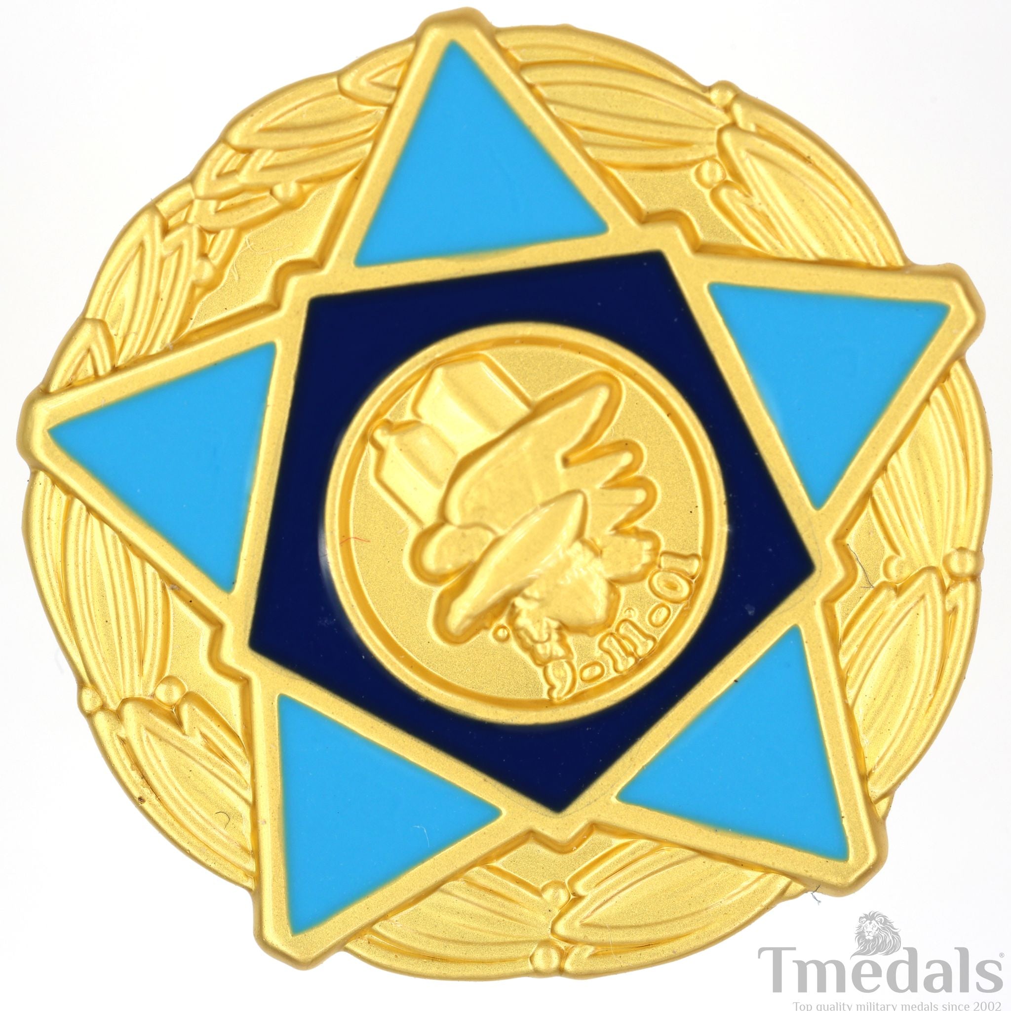 9/11 Heroes Medal of Valor Lapel Pin U.S. – Doj Civilian Badge detail view 4