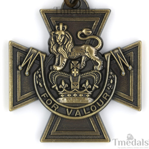 British Victoria Cross Medal with Ribbon – Historical UK detail view 2