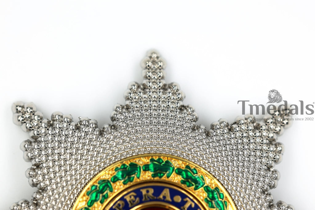 Royal Guelphic Order Breast Star – Enamel Medal with Pin detail view 6