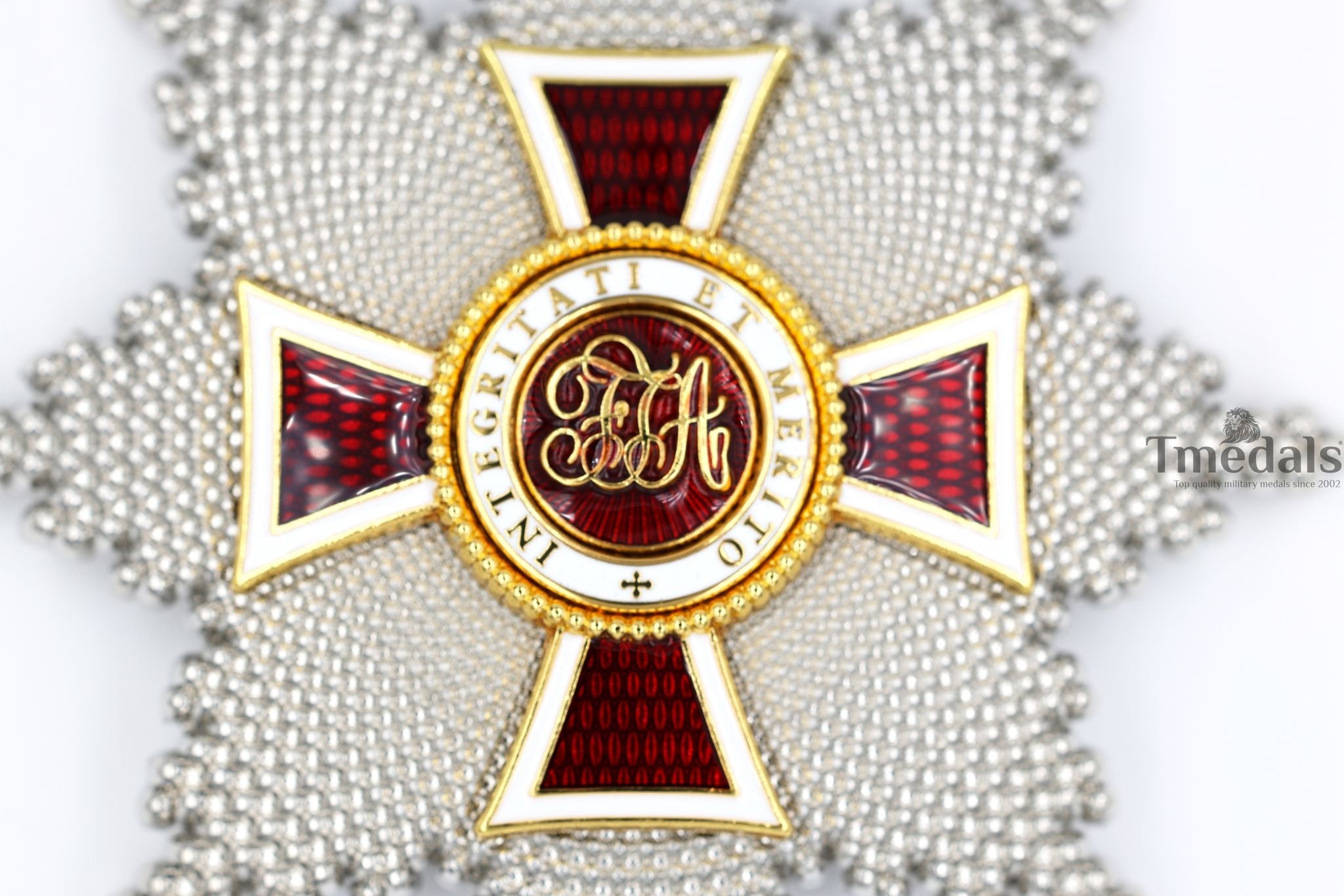 Austrian Imperial Order of Leopold – Grand Cross Breast Star – Full-Size with Enamel detail view 5