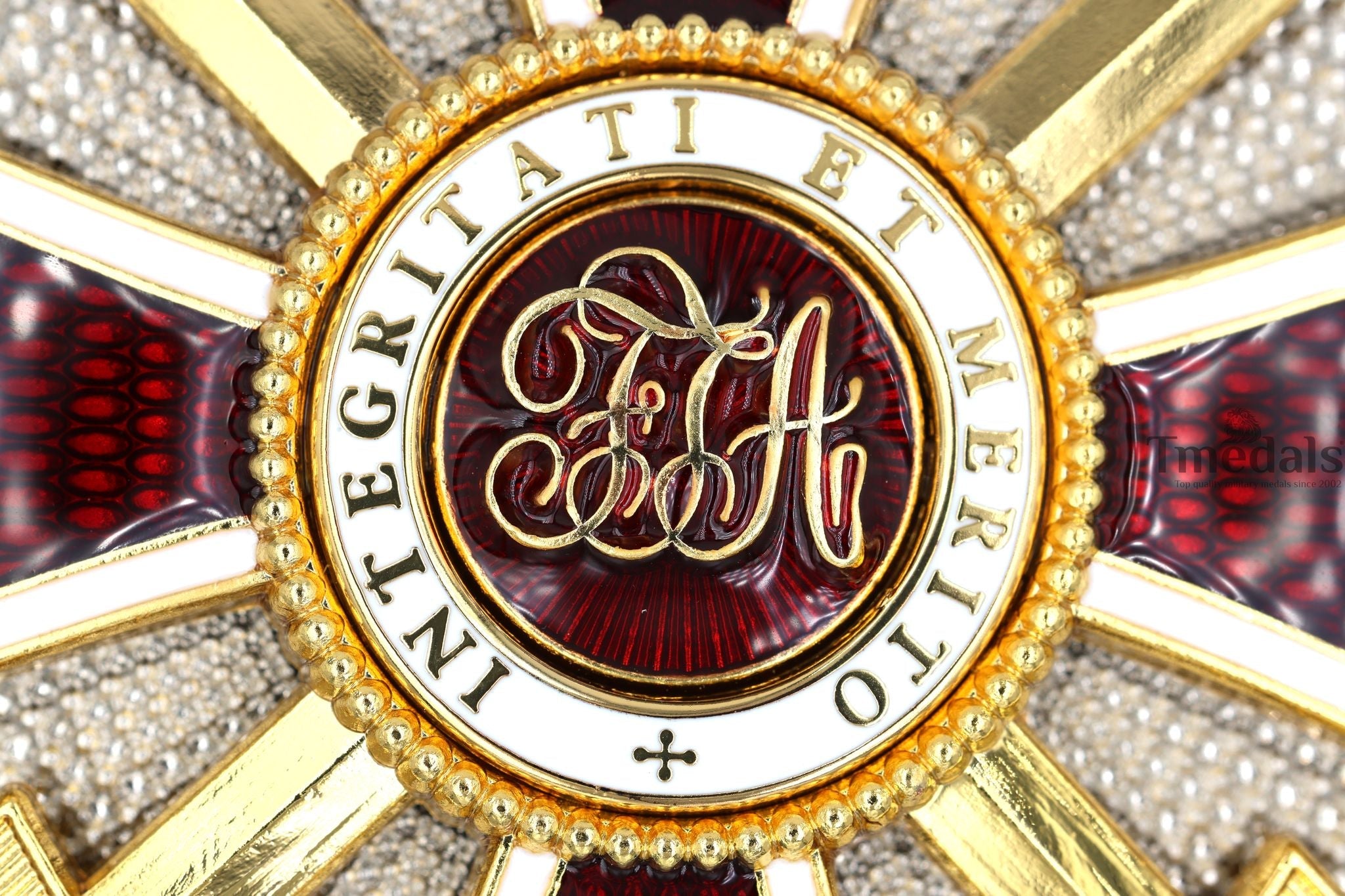 Austrian Imperial Order of Leopold – Grand Cross Breast Star with War Decoration detail view 7