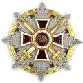 Austrian Imperial Order of Leopold – Grand Cross Breast Star with War Decoration reproduction