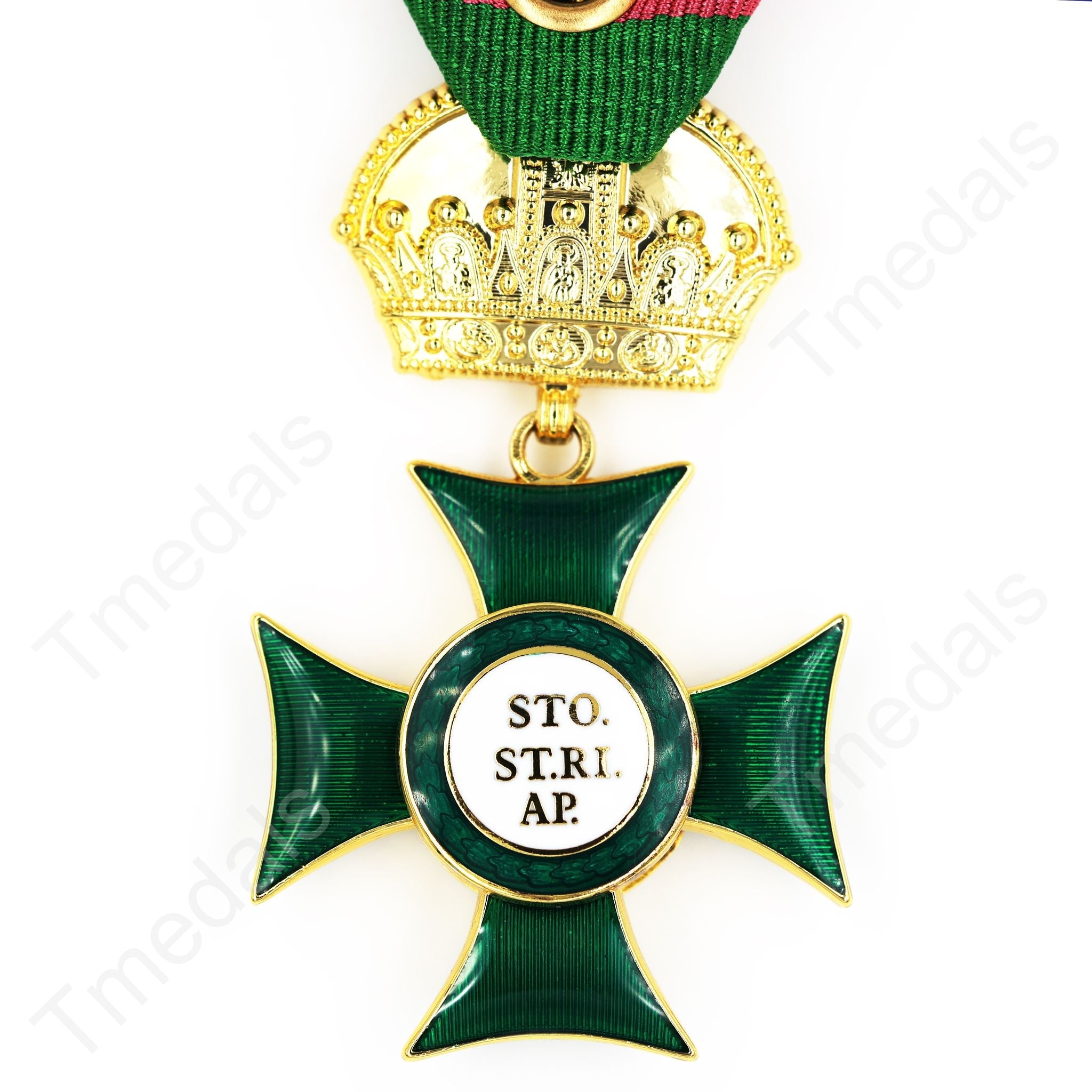 Austria Knight Commander Cross Austro-Hungarian Order of Saint Stephen detail view 14