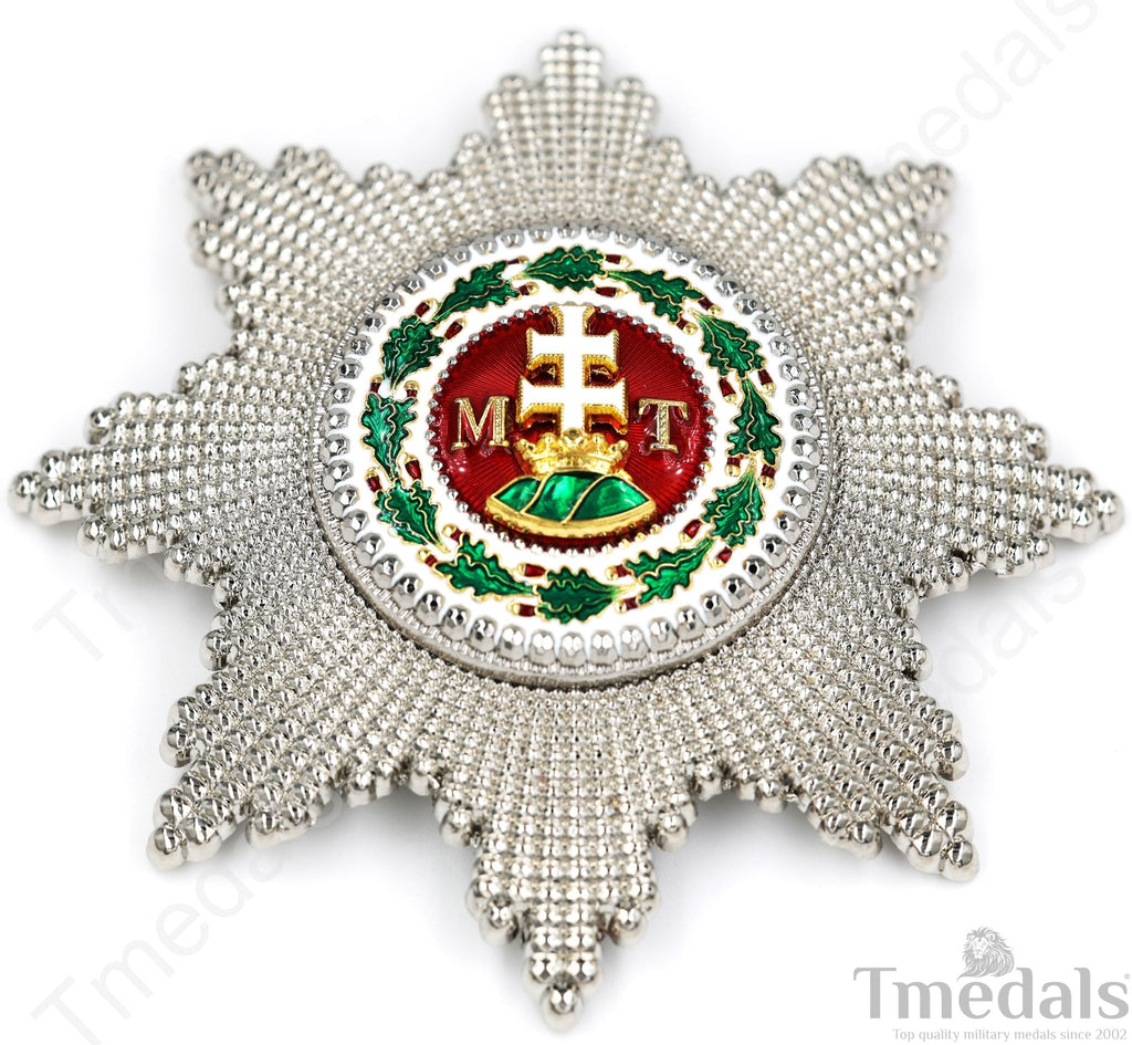Grand Cross Star Austro-Hungarian Order of Saint Stephen Austria Medal detail view 9