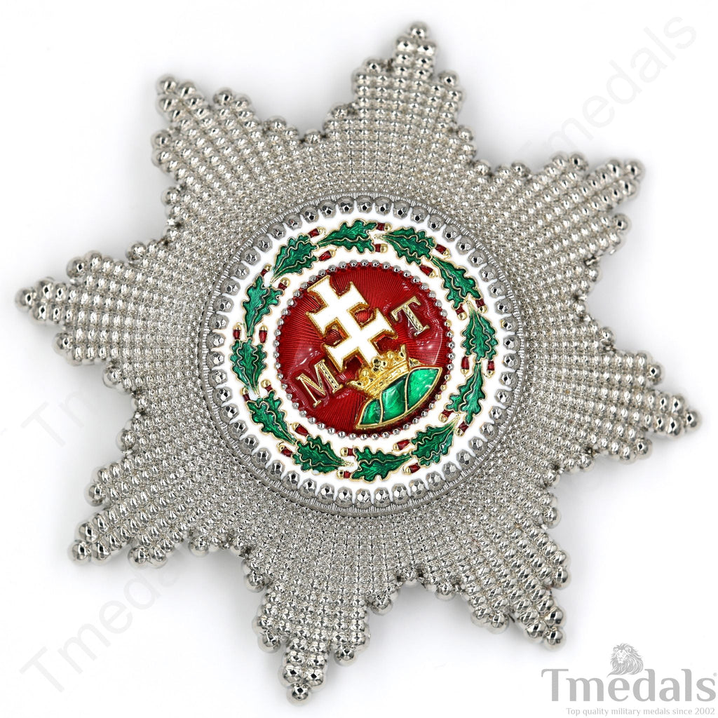 Grand Cross Star Austro-Hungarian Order of Saint Stephen Austria Medal detail view 2