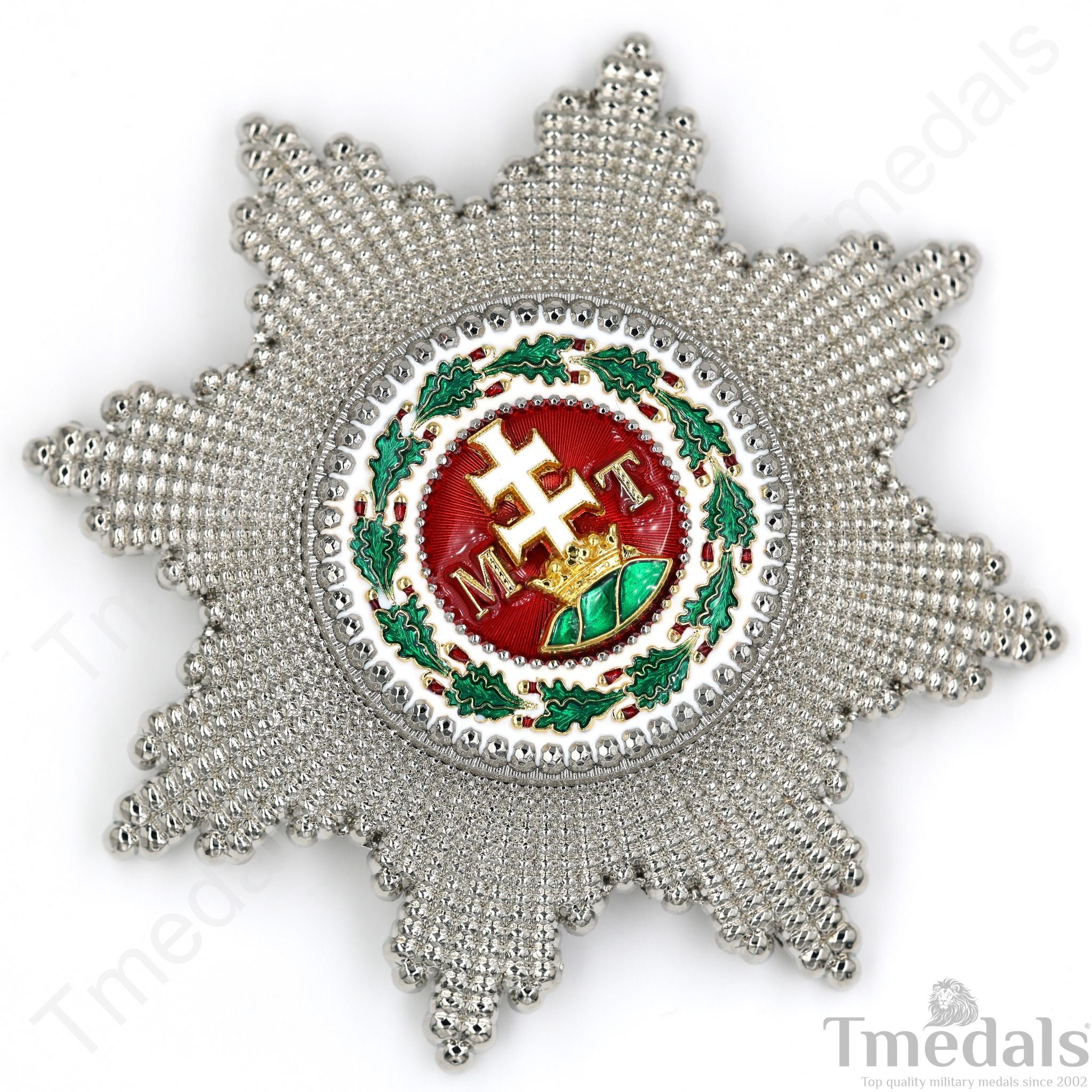 Grand Cross Star Austro-Hungarian Order of Saint Stephen Austria Medal detail view 2