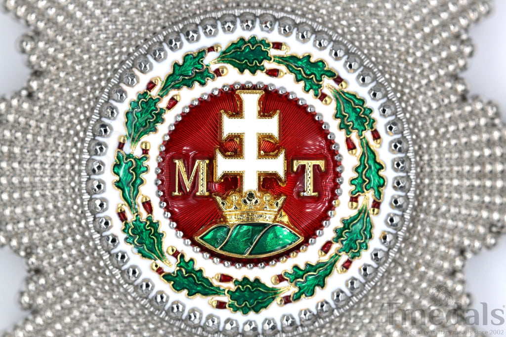 Grand Cross Star Austro-Hungarian Order of Saint Stephen Austria Medal detail view 4