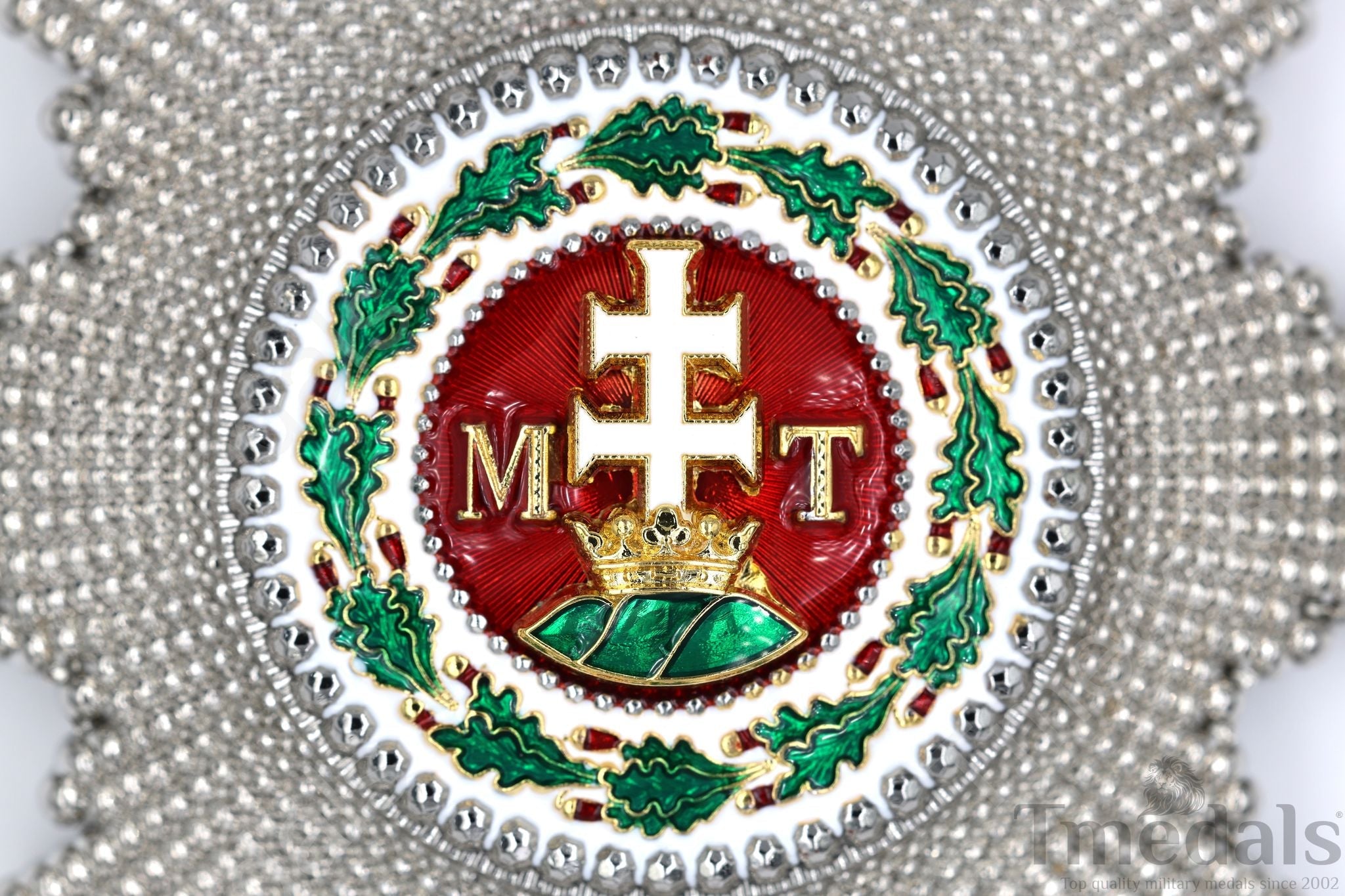 Grand Cross Star Austro-Hungarian Order of Saint Stephen Austria Medal detail view 4