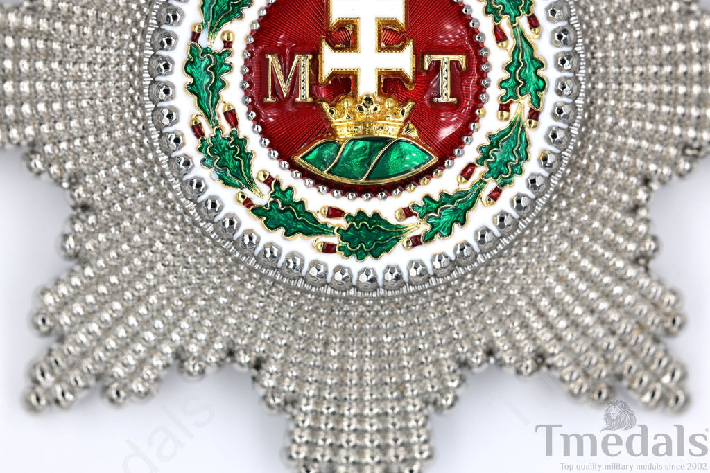 Grand Cross Star Austro-Hungarian Order of Saint Stephen Austria Medal detail view 11