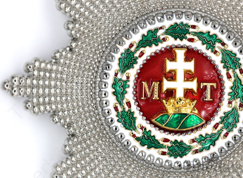 Grand Cross Star Austro-Hungarian Order of Saint Stephen Austria Medal detail view 6