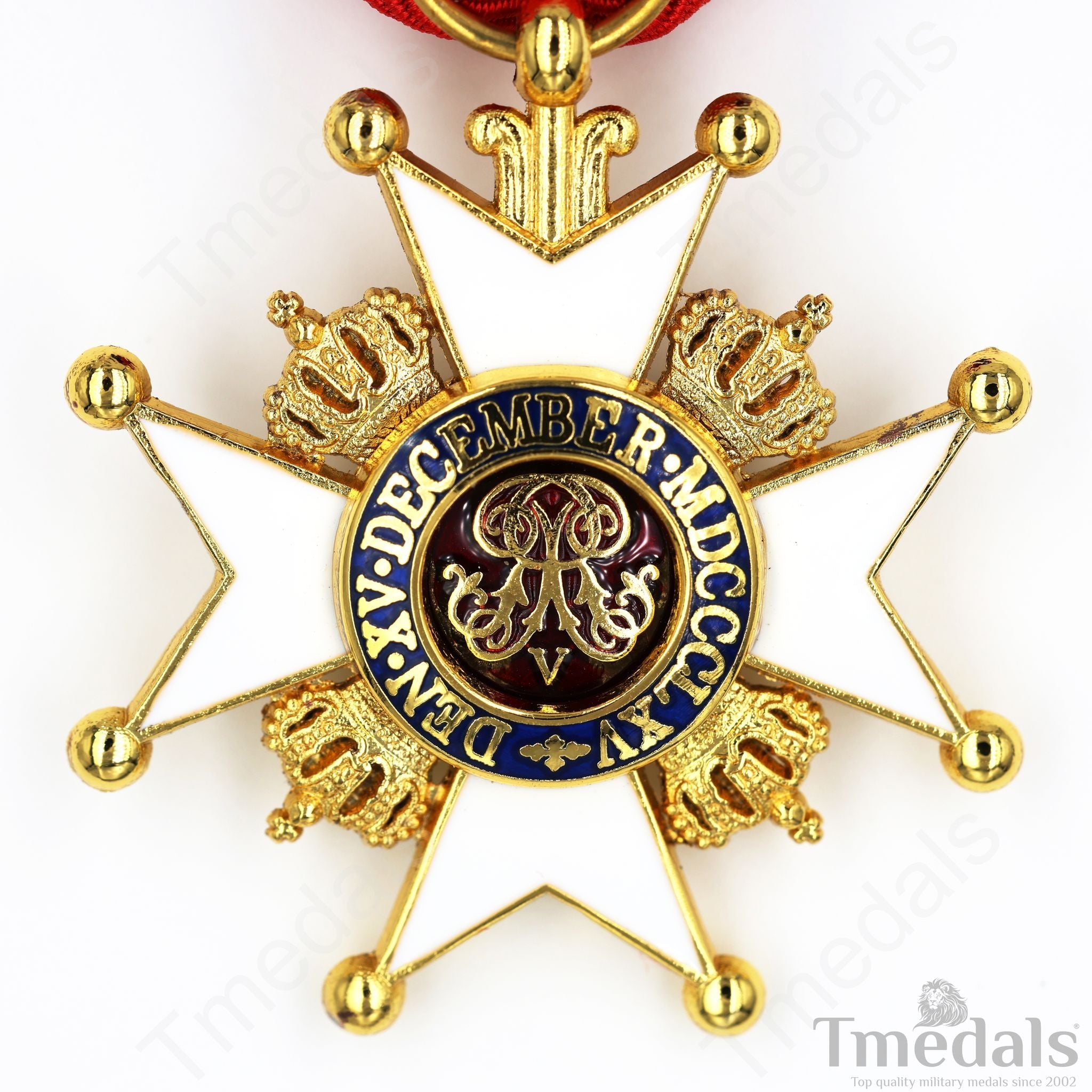 Ernst August Order Knight's Cross I Class – Hanover 1865 Design detail view 12