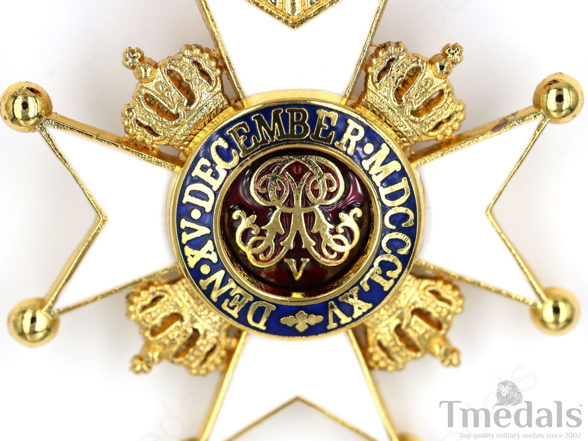 Ernst August Order Knight's Cross I Class – Hanover 1865 Design detail view 17