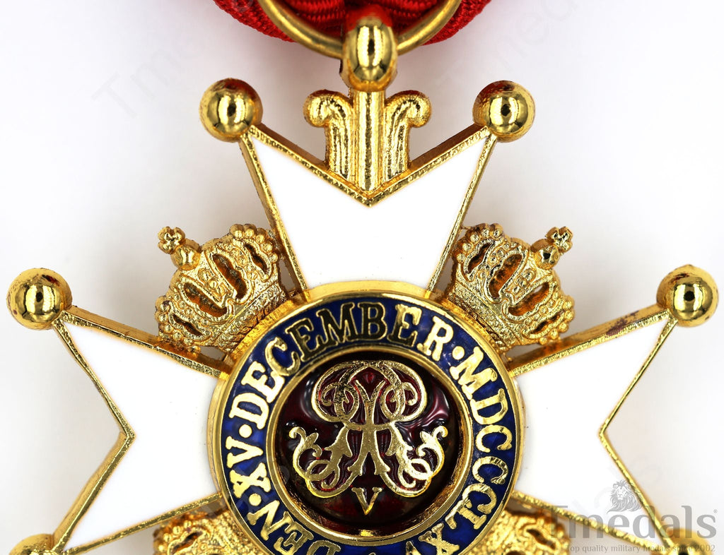 Ernst August Order Knight's Cross I Class – Hanover 1865 Design detail view 15
