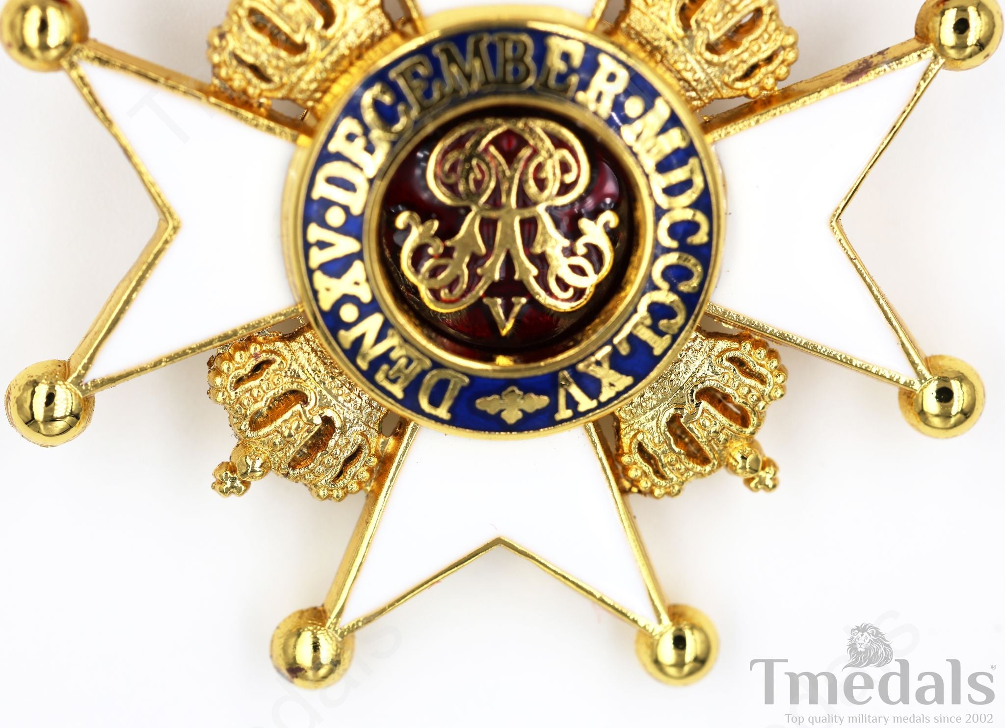 Ernst August Order Knight's Cross I Class – Hanover 1865 Design detail view 16
