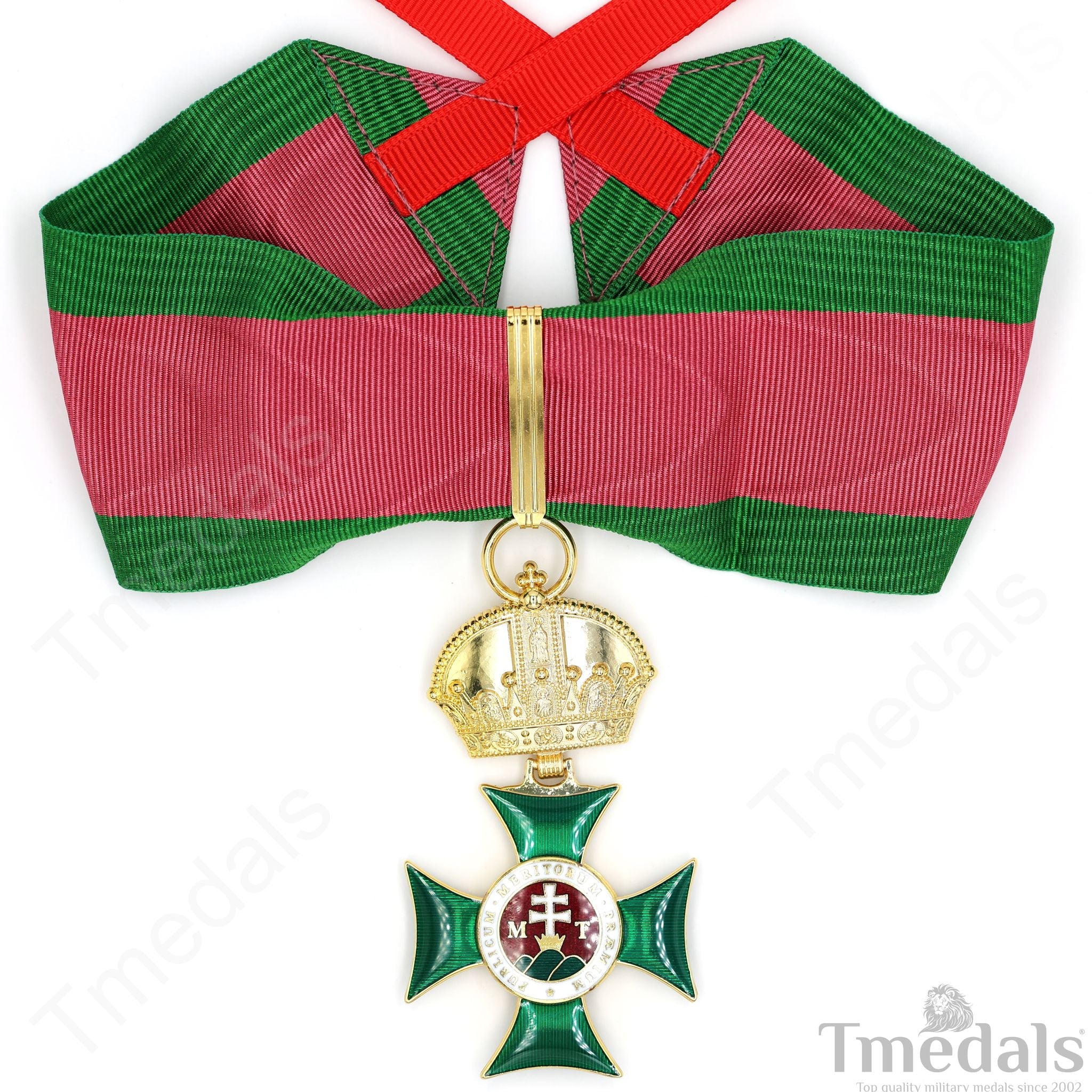 Royal Hungarian Order of Saint Stephen Commander’s Cross Medal detail view 2