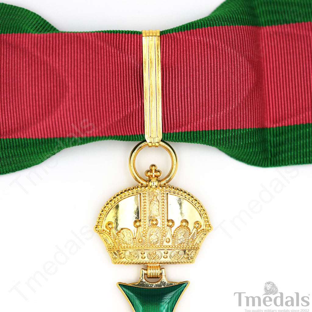 Royal Hungarian Order of Saint Stephen Commander’s Cross Medal detail view 13