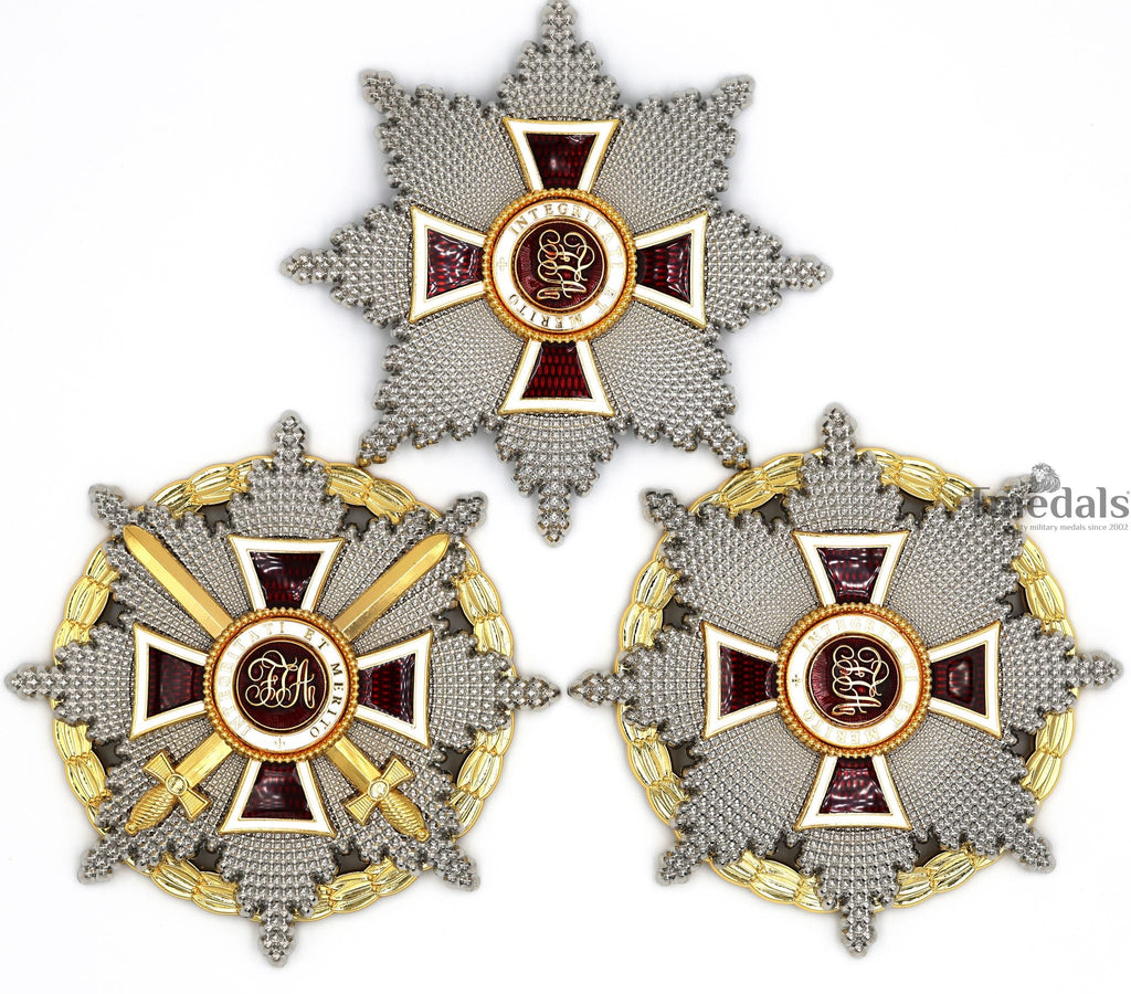 Austrian Imperial Order of Leopold Grand Cross Set – 3 Variants detail view 5