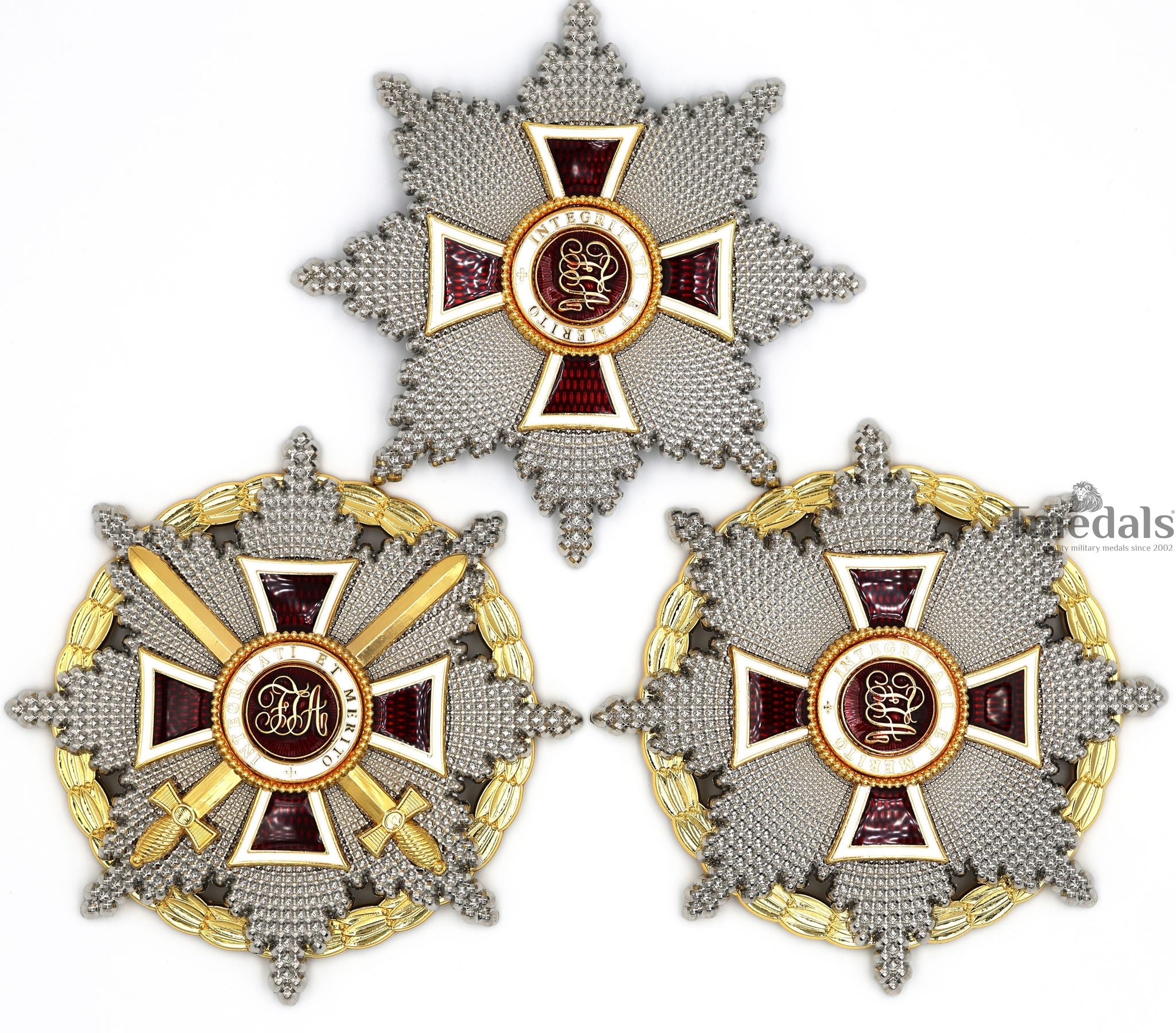Austrian Imperial Order of Leopold Grand Cross Set – 3 Variants detail view 5