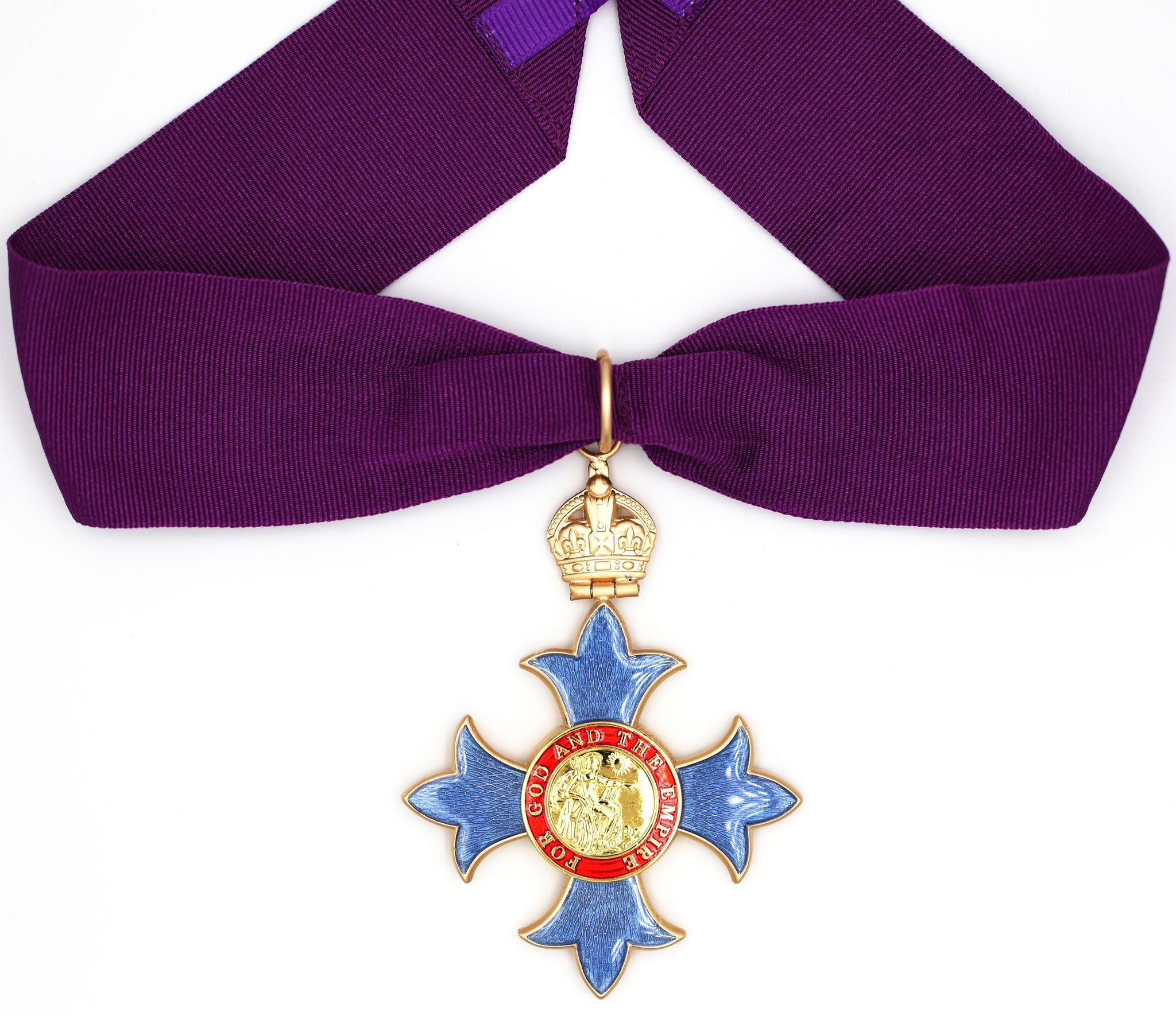 Cbe Commander Neck Badge (Civil) 1917 – 1936 – George V Brass reproduction