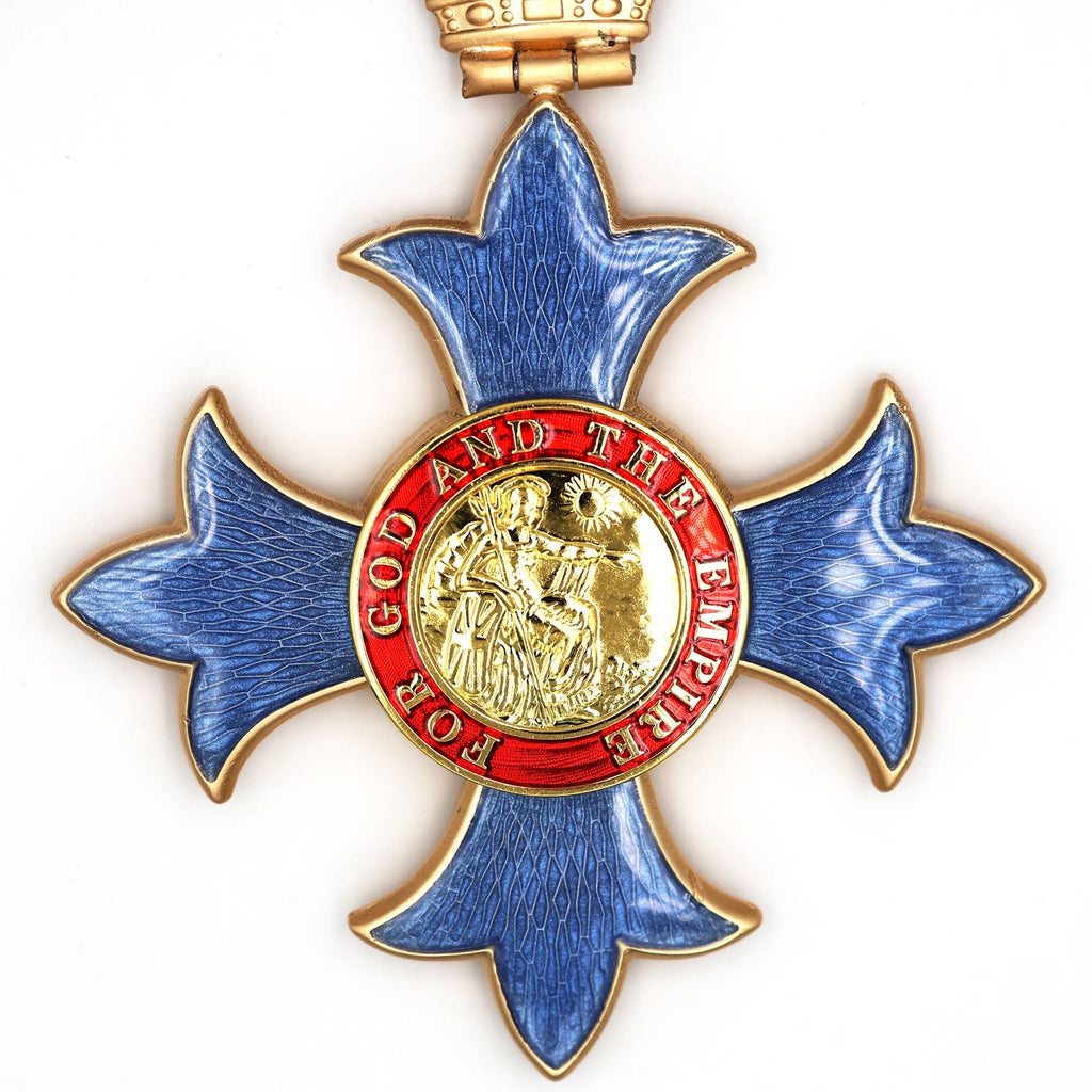 Cbe Commander Neck Badge (Civil) 1917 – 1936 – George V Brass detail view 6