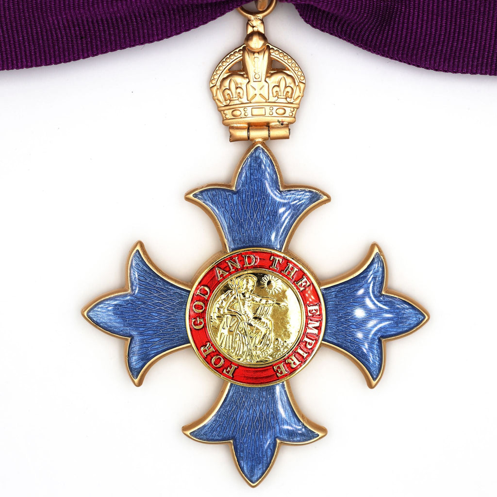 Cbe Commander Neck Badge (Civil) 1917 – 1936 – George V Brass detail view 8