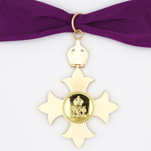Cbe Commander Neck Badge (Civil) 1917 – 1936 – George V Brass detail view 2