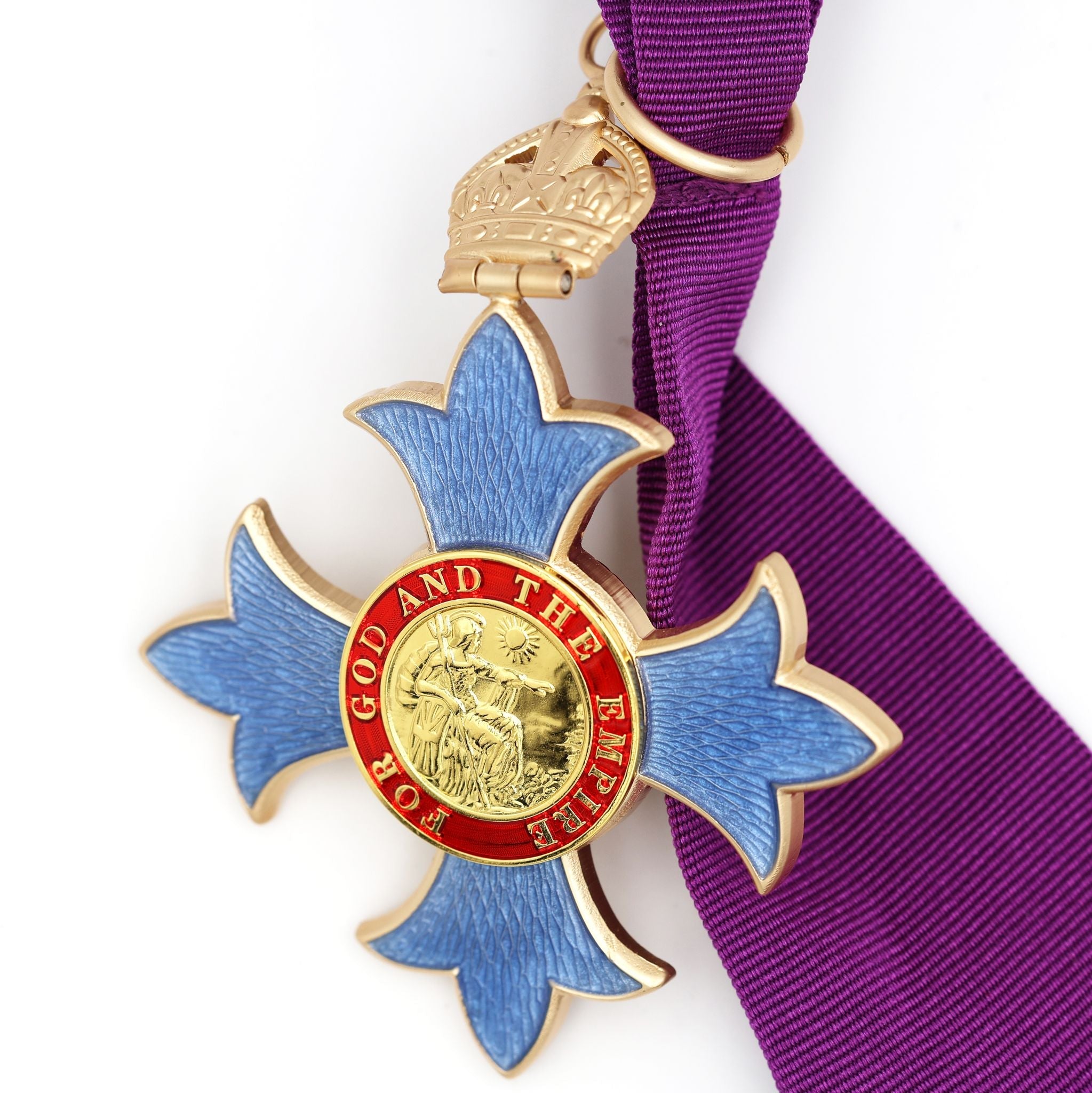 Cbe Commander Neck Badge (Civil) 1917 – 1936 – George V Brass detail view 3