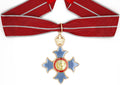 UK Order of the British Empire – Cbe (Military) Neck Badge, Post-1936 replica