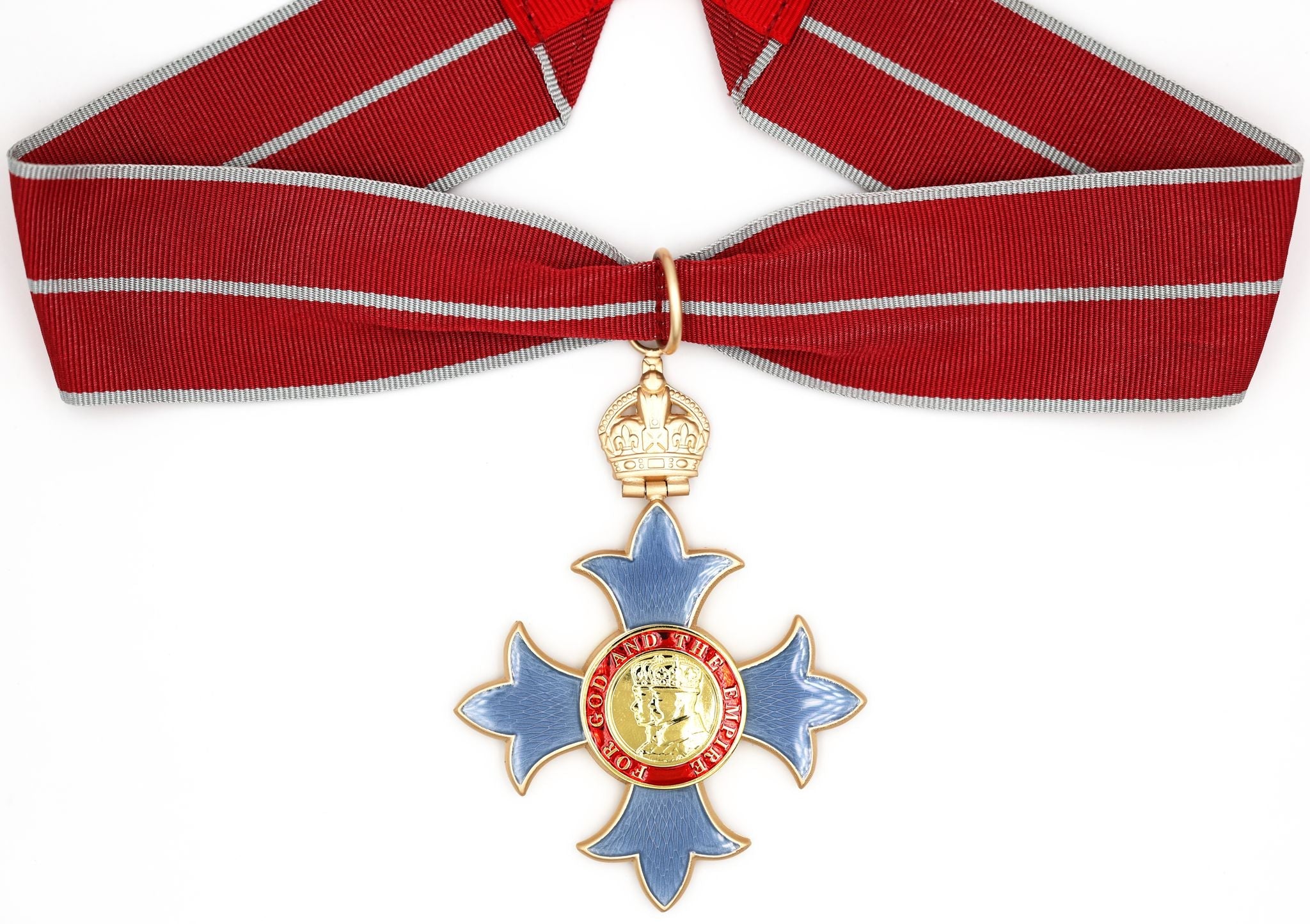 UK Order of the British Empire – Cbe (Military) Neck Badge, Post-1936 replica
