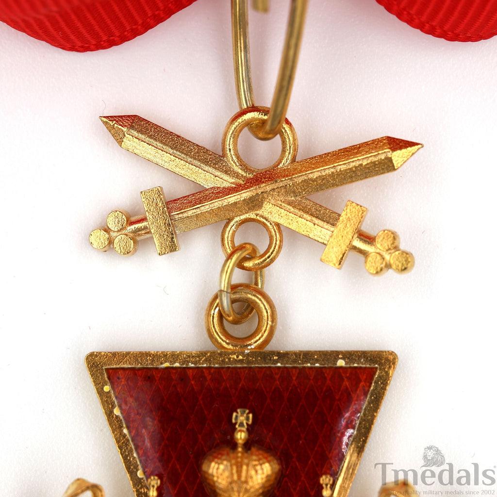 Russian Federation Order of Merit Medal – Double-Headed Eagle 925 Silver detail view 18