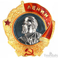Order of Lenin Type 3 Medal – 925 Sterling Silver Gilt Gold Platinum Enamel reproduction