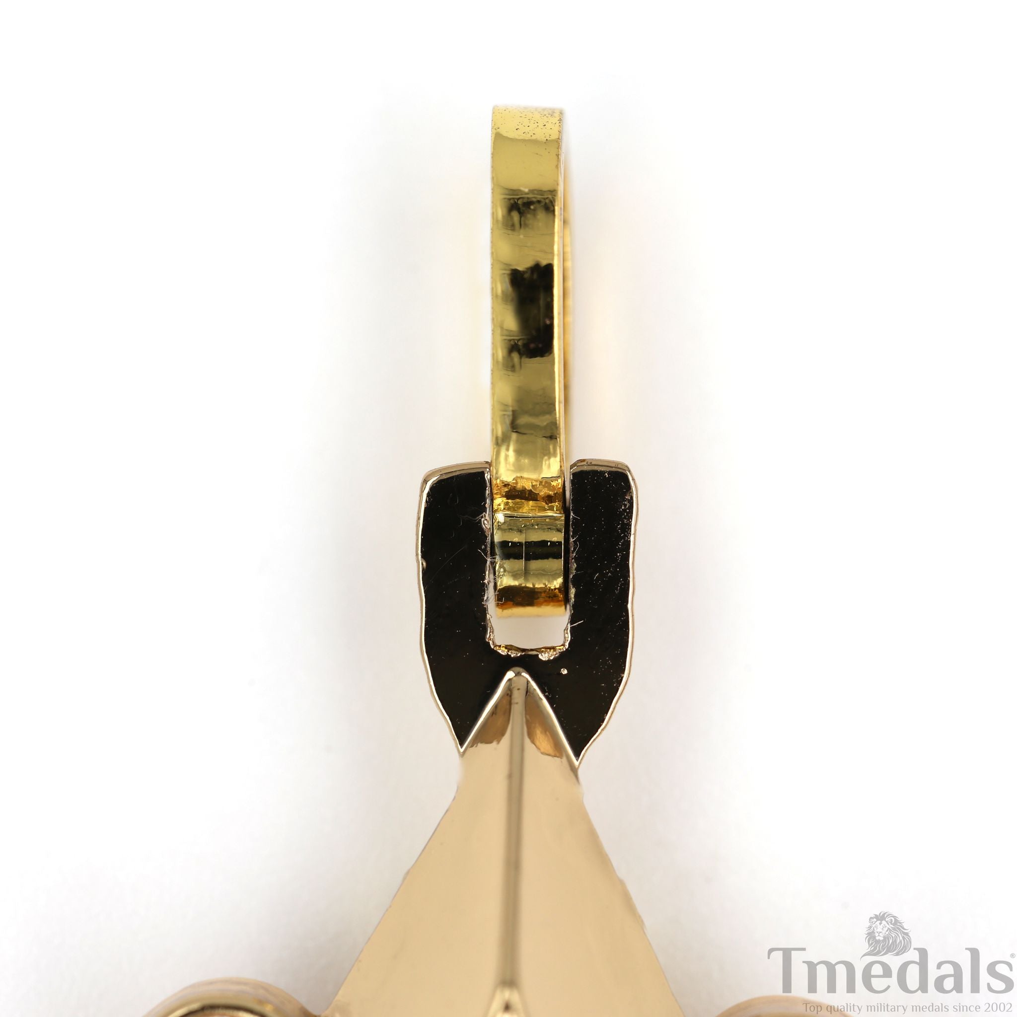 Soviet CCCP Large Marshal's Star – Gold-Plated with Cubic Zirconia detail view 6