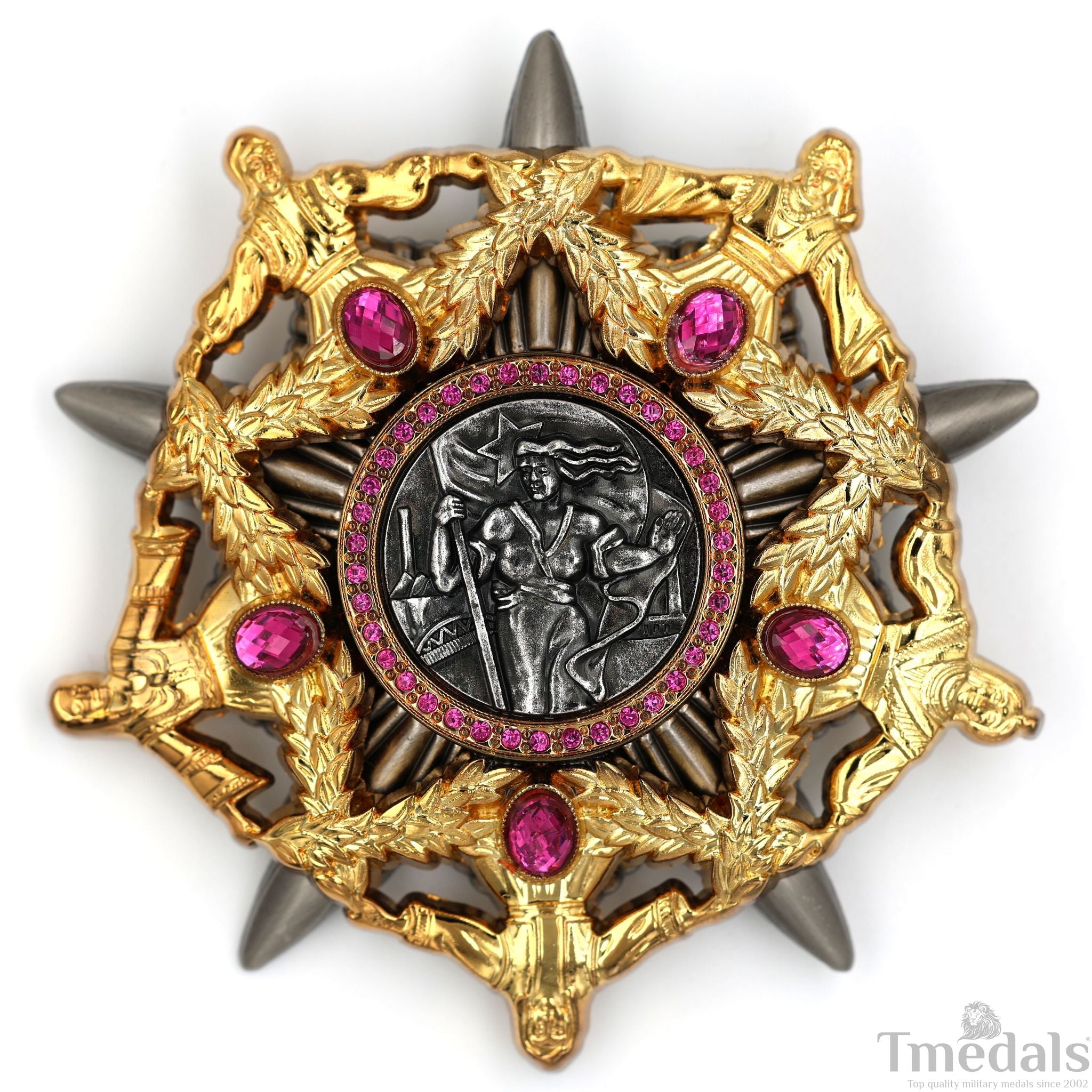 Yugoslavia – Order of the Hero of Socialist Labour – Badge detail view 3