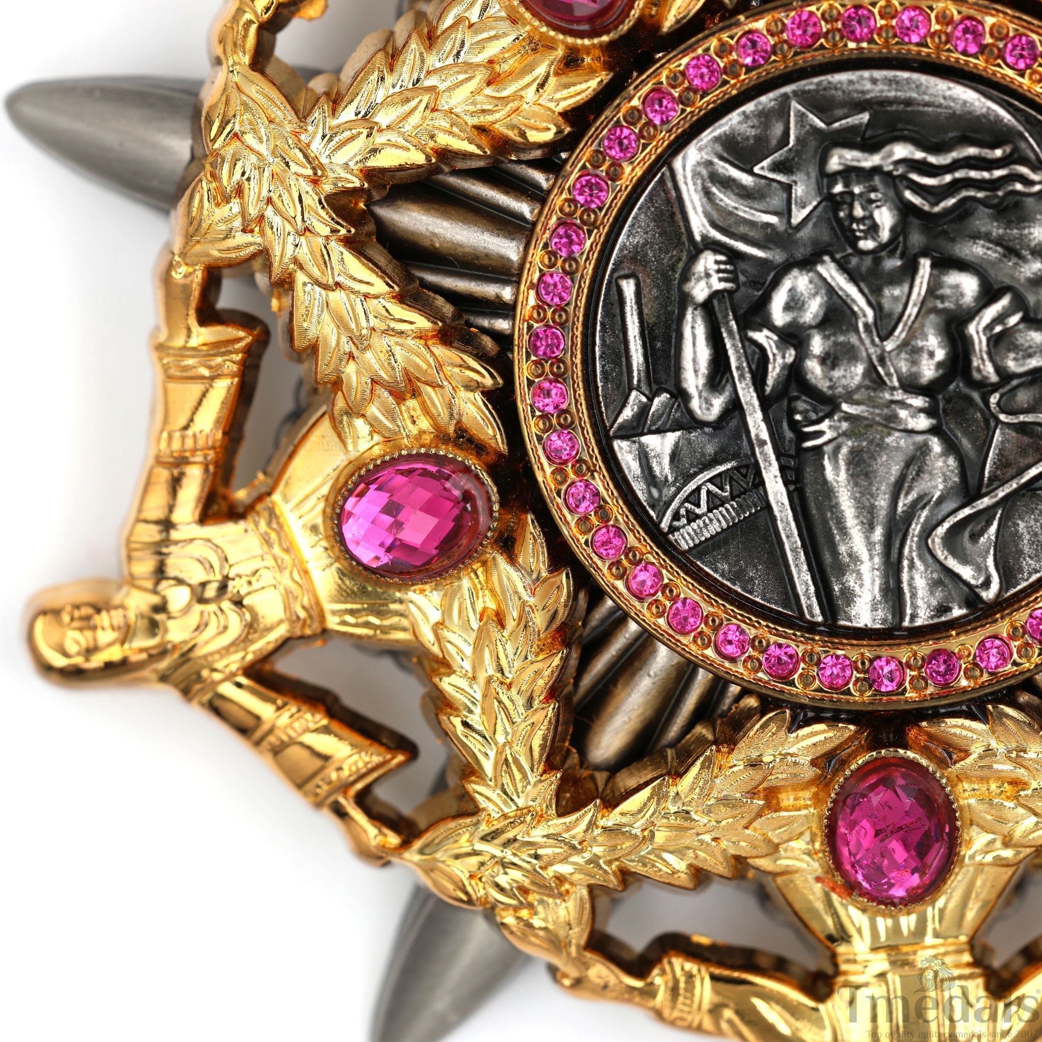 Yugoslavia – Order of the Hero of Socialist Labour – Badge detail view 16