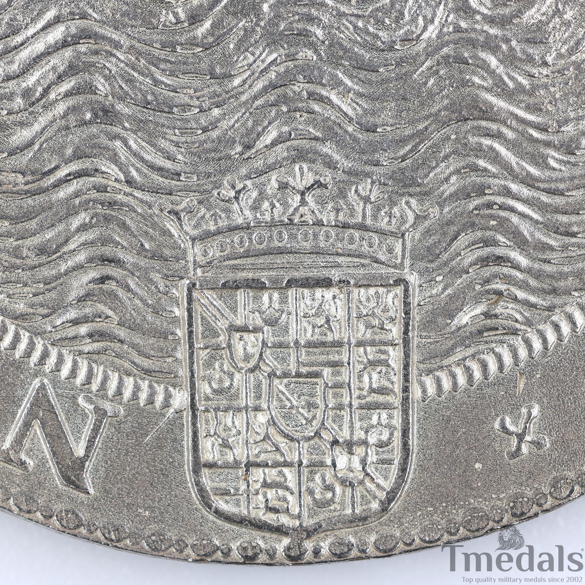 UK Elizabeth I Defeat of the Spanish Armada Medal 1588-Pure 925 Sterling Silver detail view 19