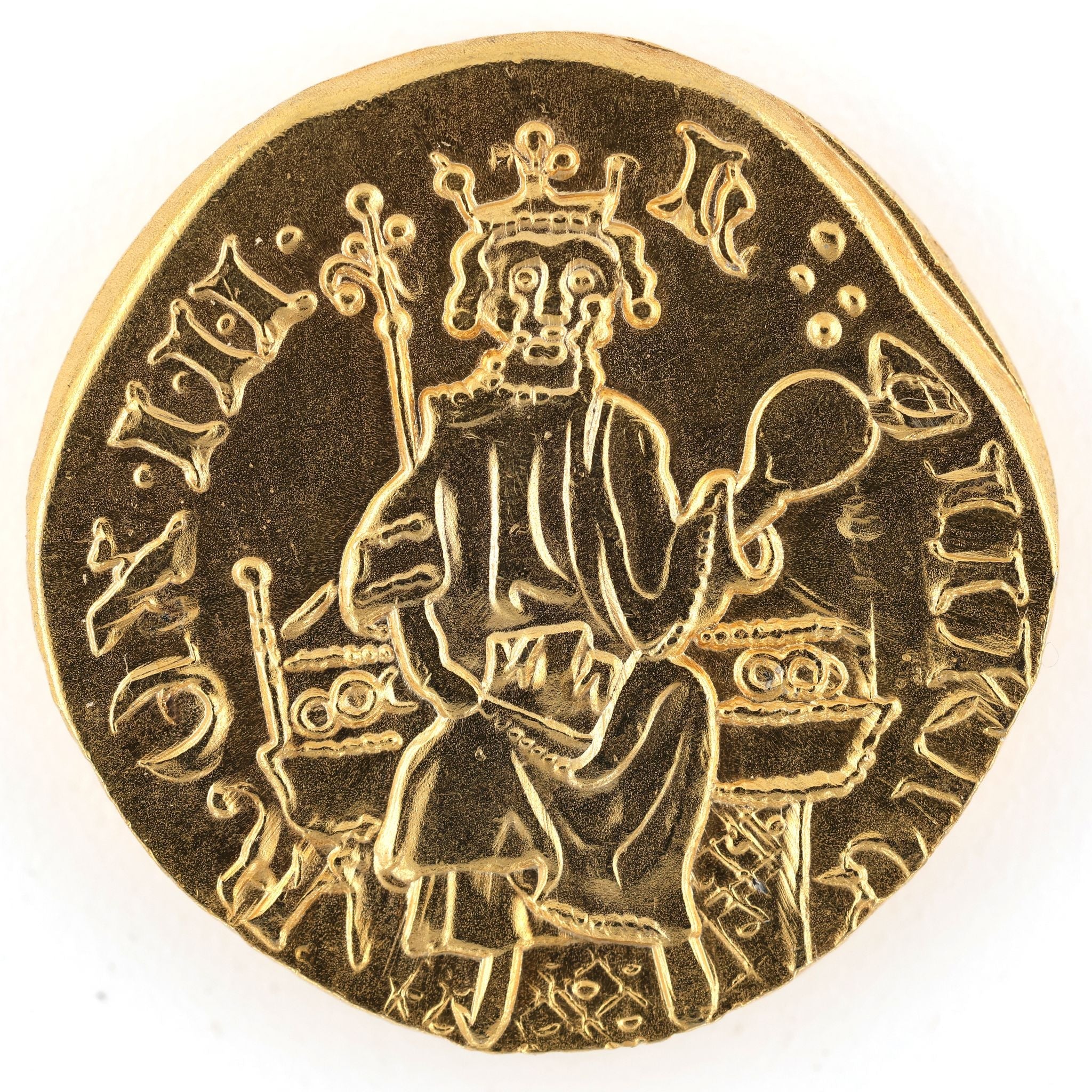 UK England 1 Gold Penny Henry Iii 1257 – 1272 Medieval Token Medal reproduction