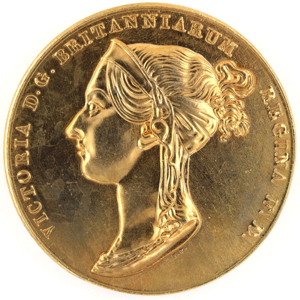 Queen Victoria Coronation 1838 Medal – British Royal Mint Design detail view 4