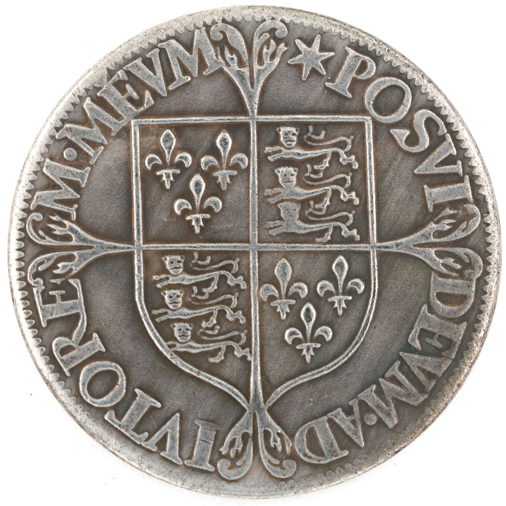 UK England Elizabeth I Shilling Medal – Tudor British 1561 Collectible detail view 2