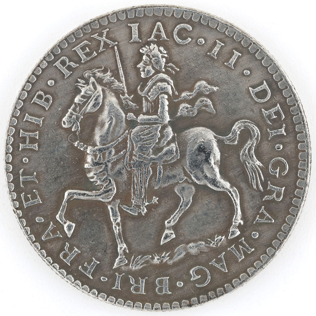 1689 James II Gun Money Medal – Irish Jacobite Historical Token reproduction