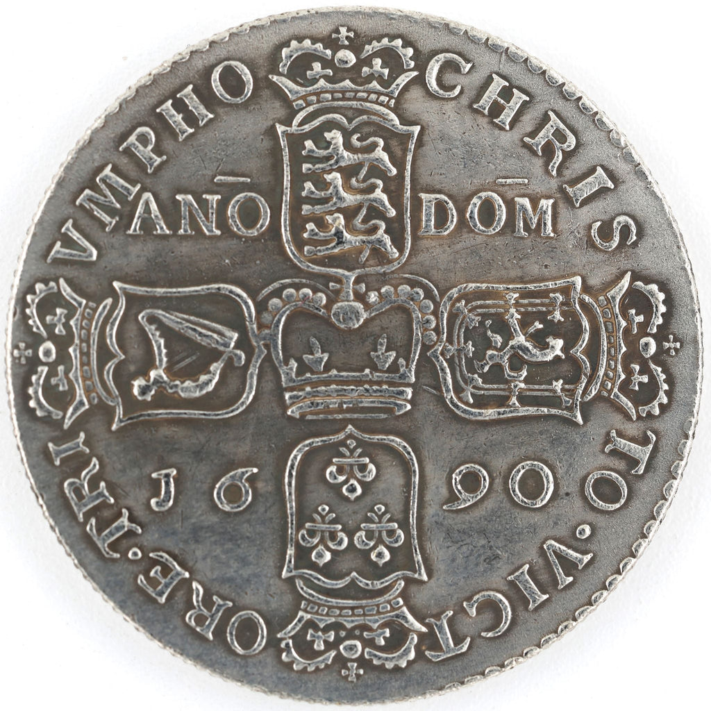 1689 James II Gun Money Medal – Irish Jacobite Historical Token detail view 2