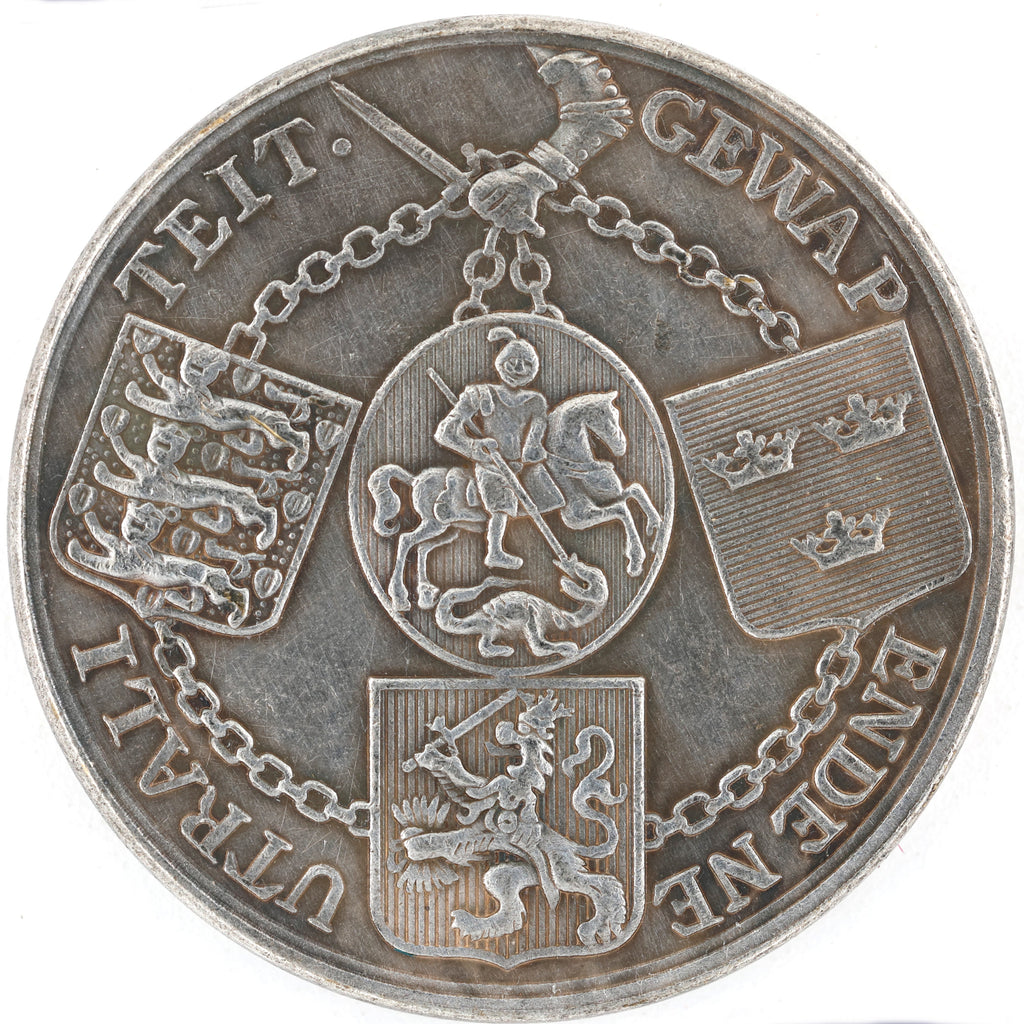 1780 Jehovah Armed Neutrality Medal Dutch God Covenant Eye of Providence replica